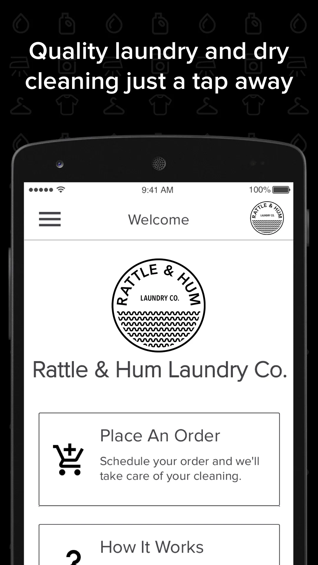 Rattle & Hum Laundry | Indus Appstore | Screenshot