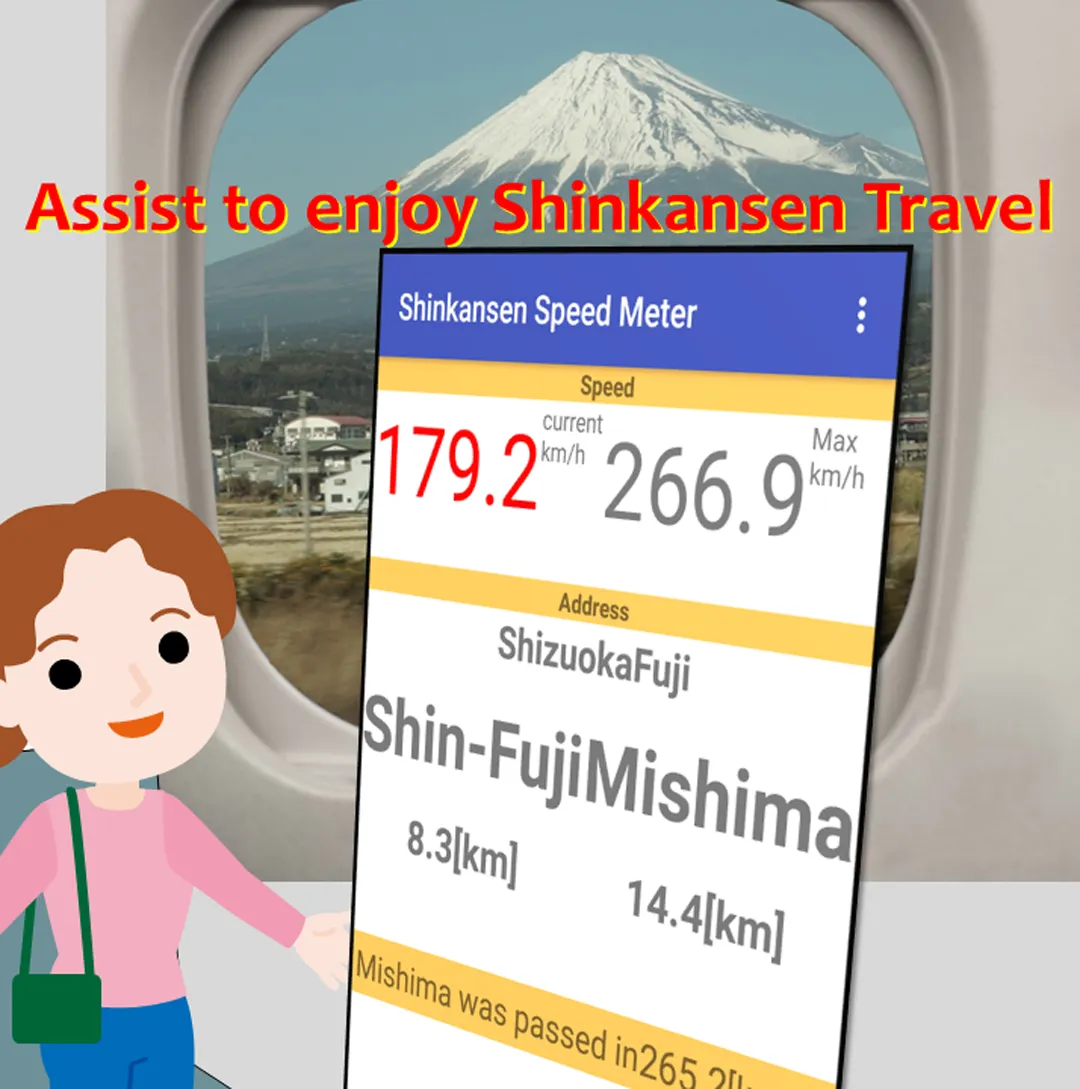 Shinkansen Speed Meter | Indus Appstore | Screenshot