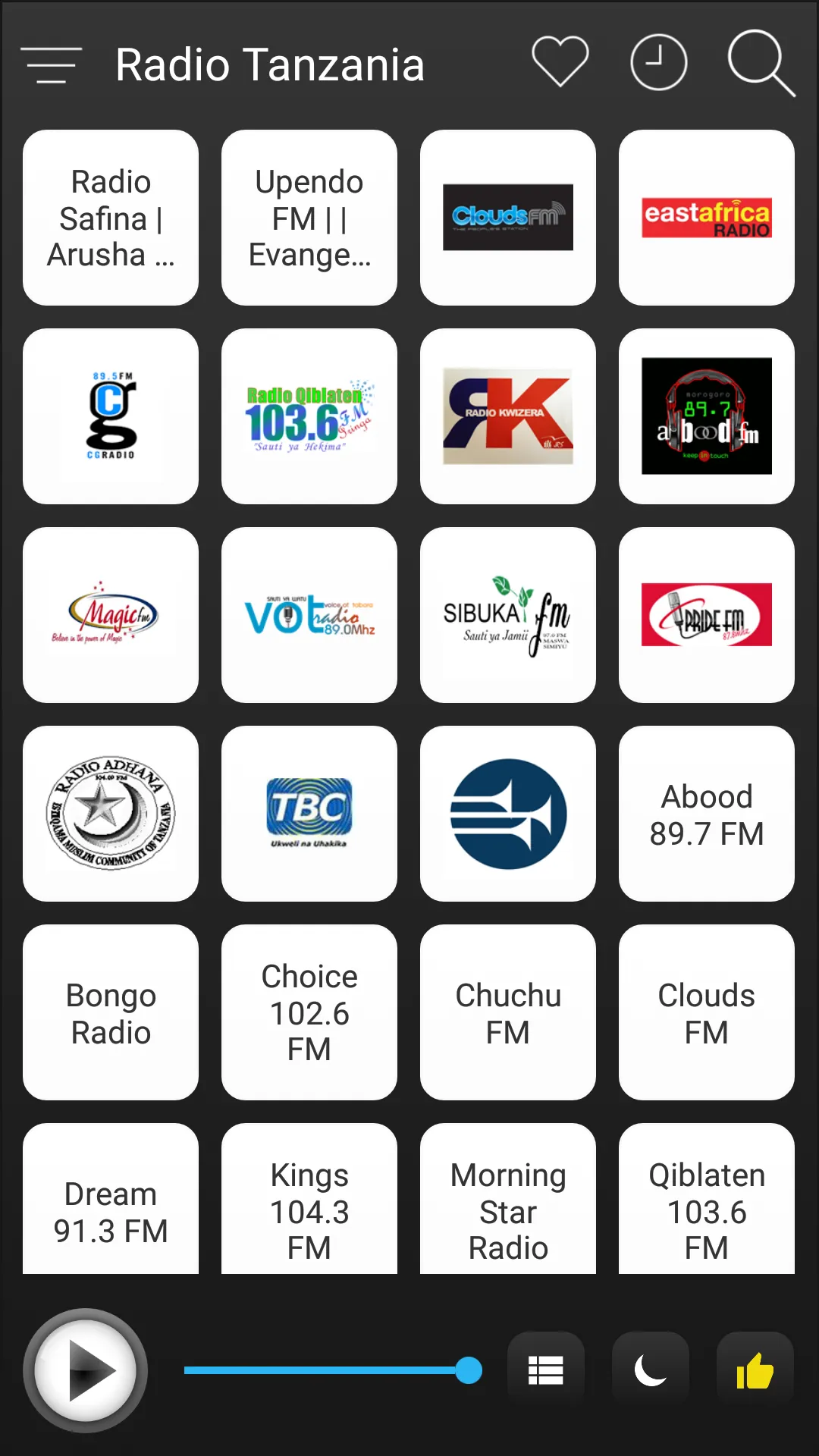 Tanzania Radio FM AM Music | Indus Appstore | Screenshot