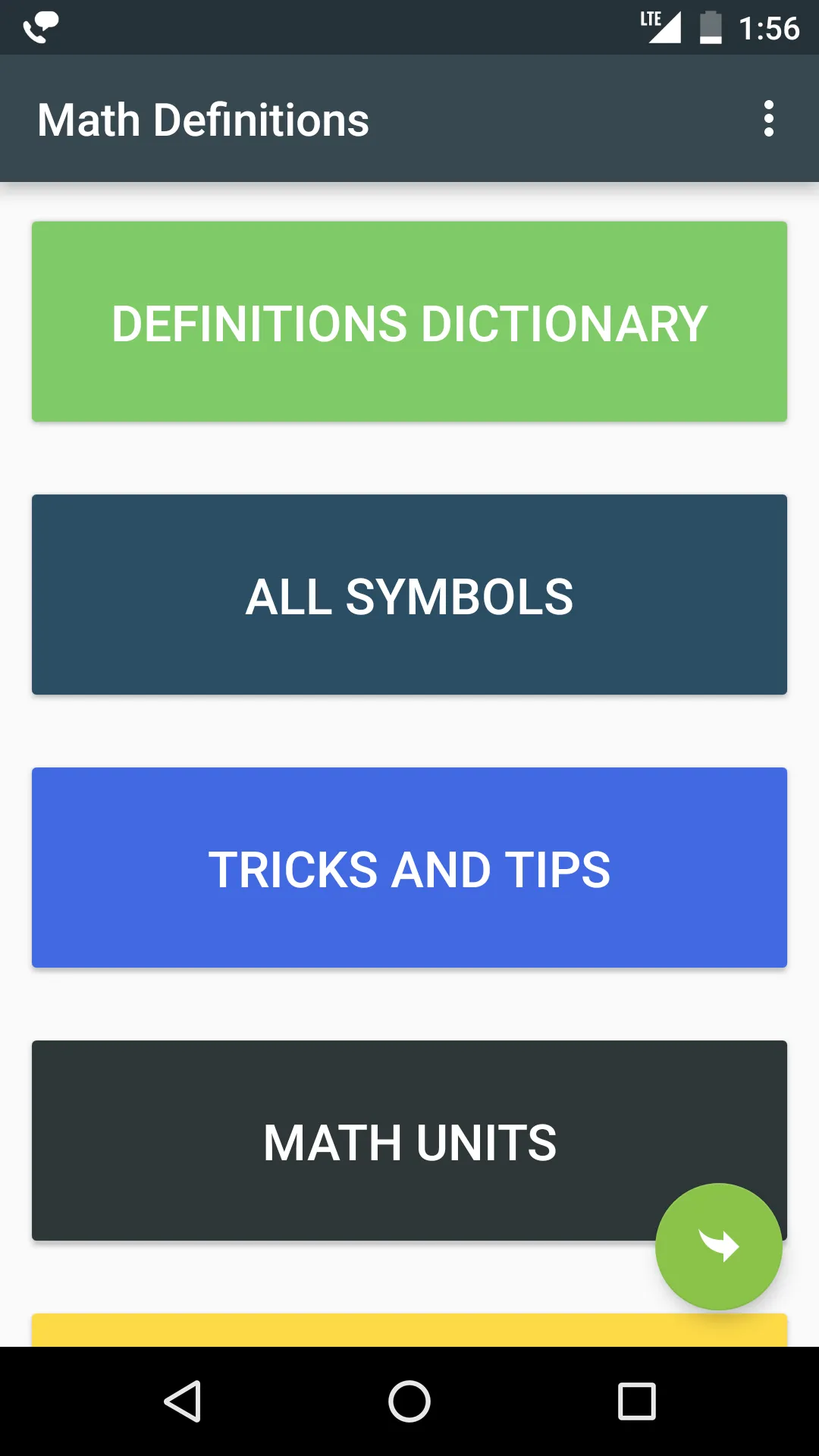 Math definitions Dictionary an | Indus Appstore | Screenshot