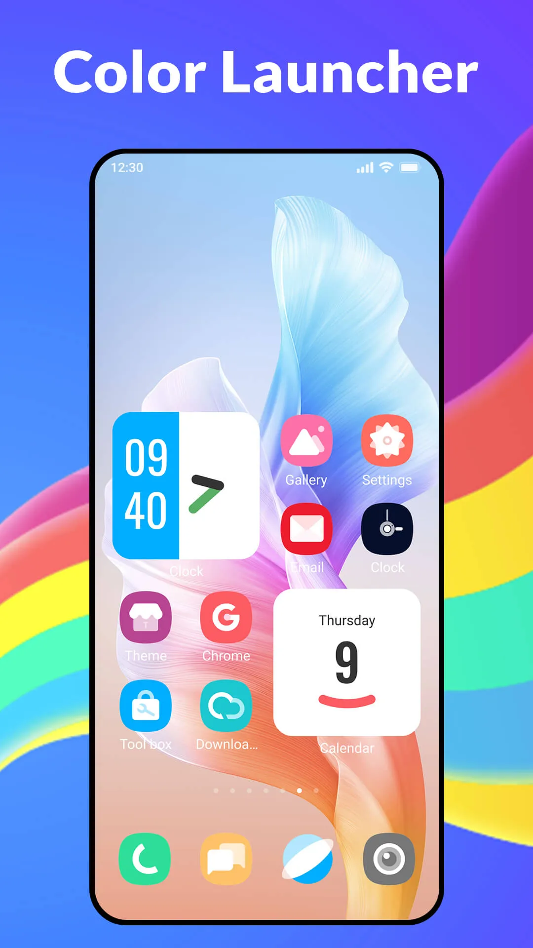 Color Launcher, cool themes | Indus Appstore | Screenshot