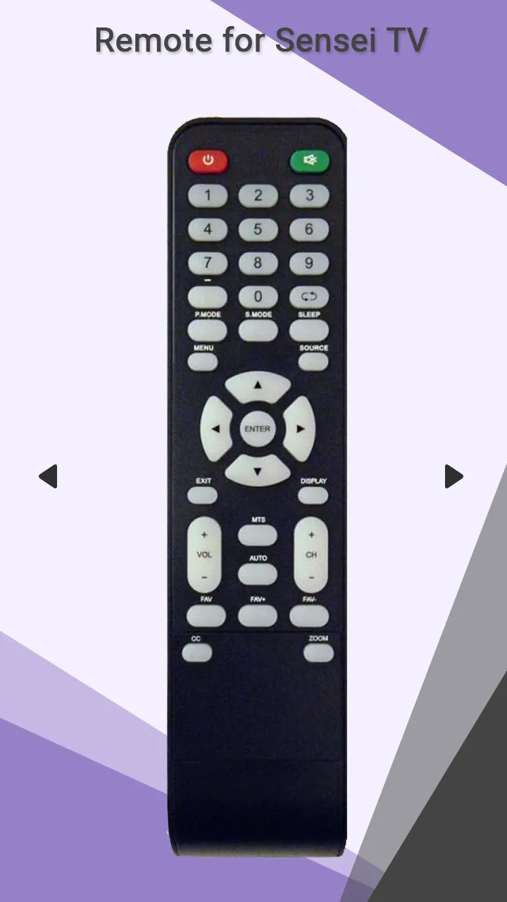 Remote for Sensei TV | Indus Appstore | Screenshot