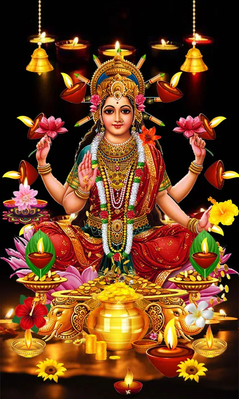 Lakshmi blessing Themes Diwali | Indus Appstore | Screenshot