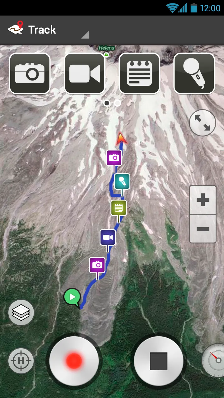 ramblr (hiking, gps, map) | Indus Appstore | Screenshot