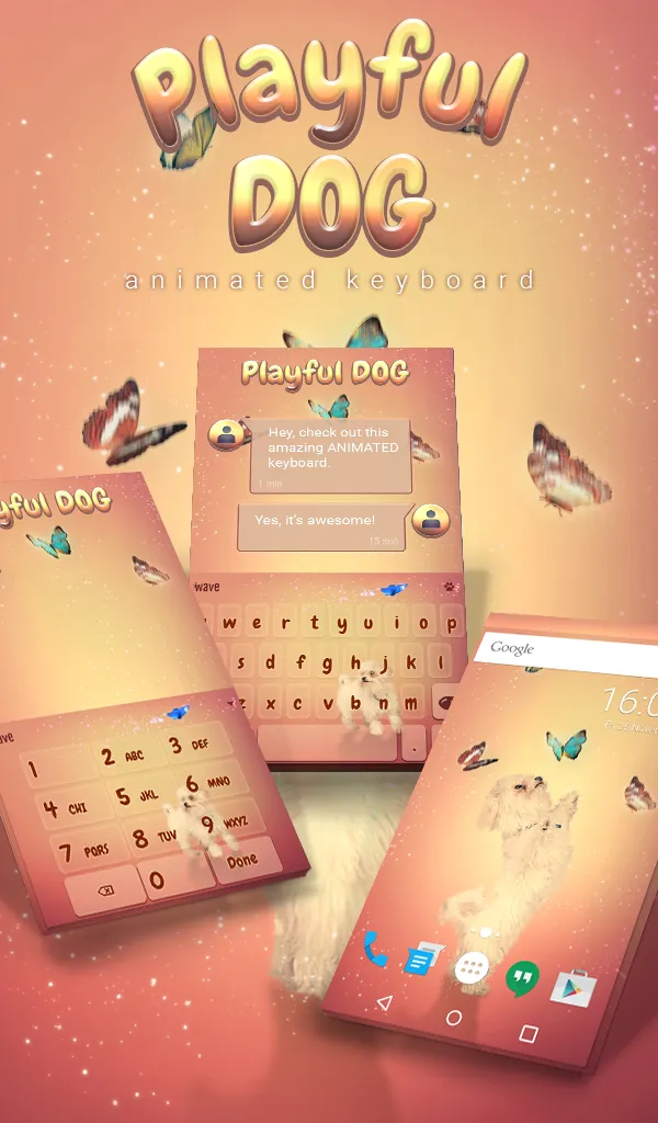 Playful Dog Wallpaper | Indus Appstore | Screenshot