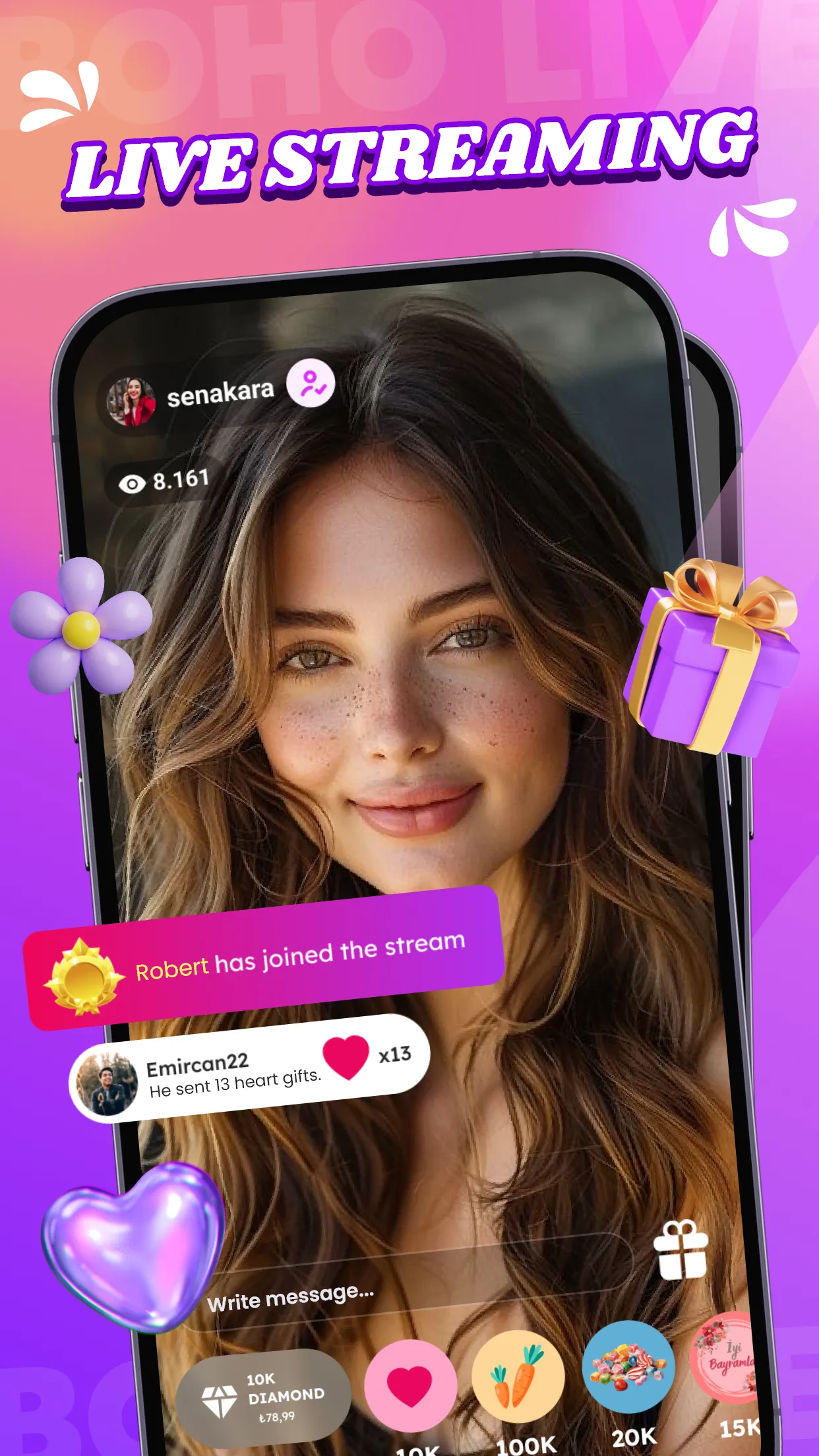 Boho: Random Live Video Chat | Indus Appstore | Screenshot