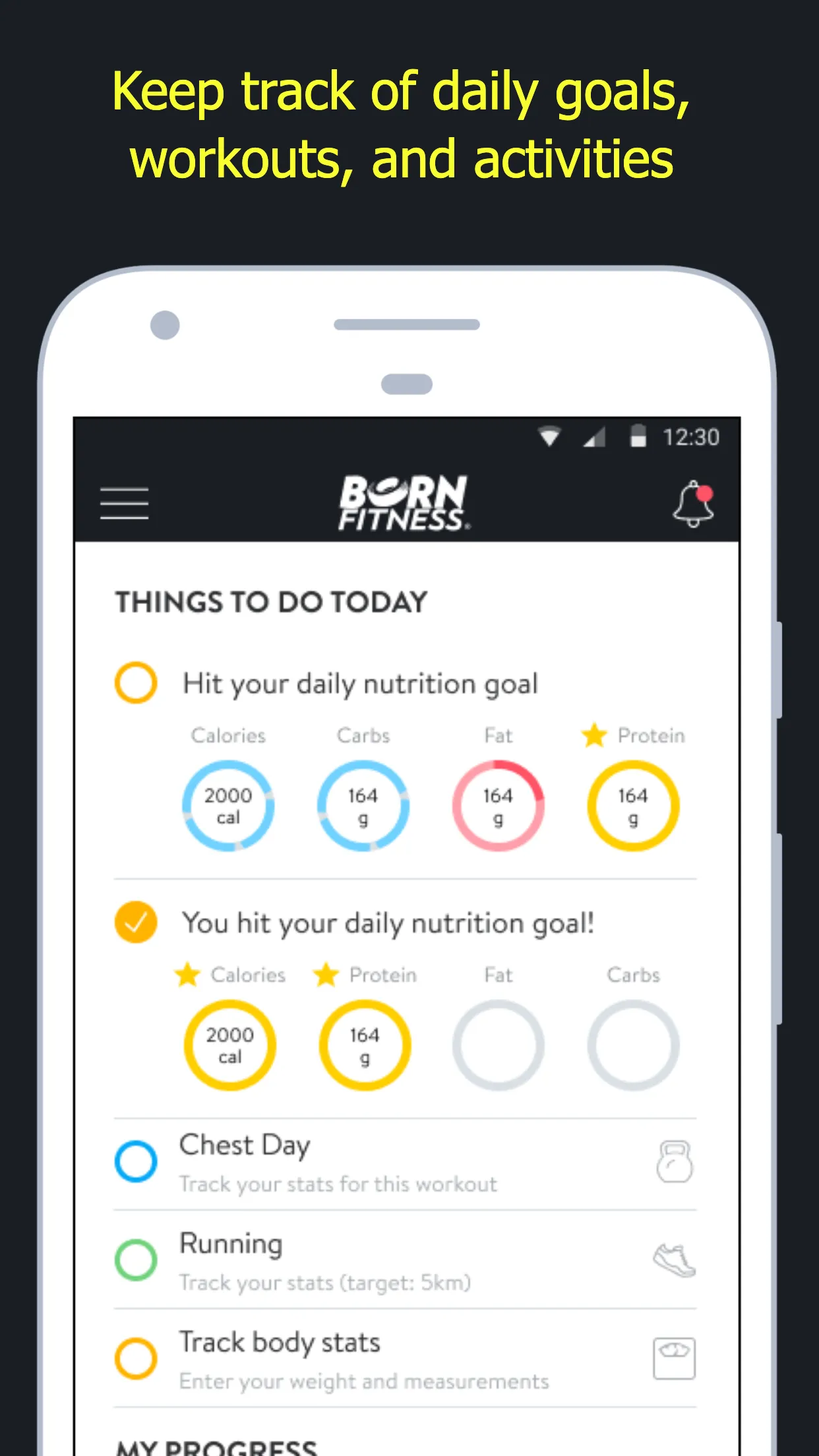 Born Fitness | Indus Appstore | Screenshot