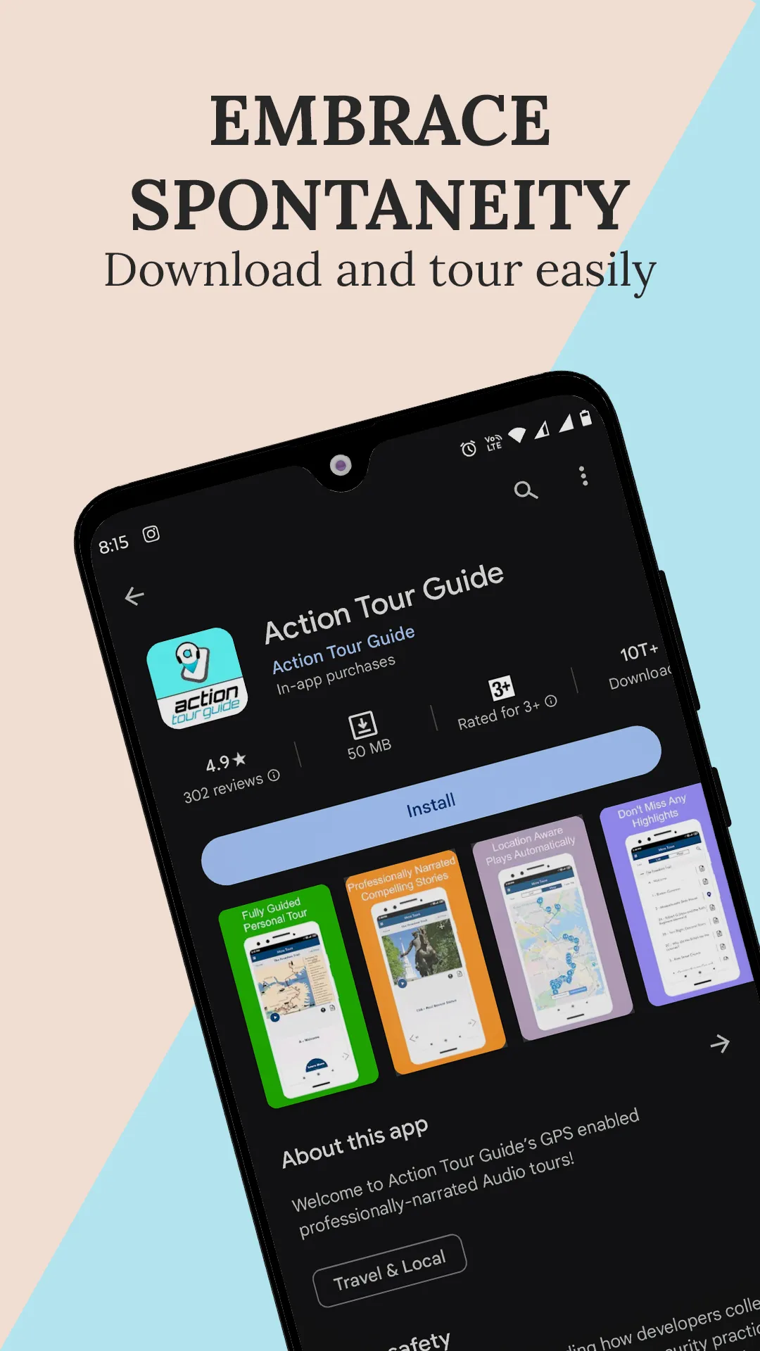 Action Tour Guide | Indus Appstore | Screenshot