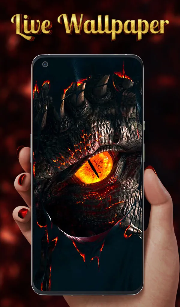 Eye Of The Dragon Wallpaper 3D | Indus Appstore | Screenshot