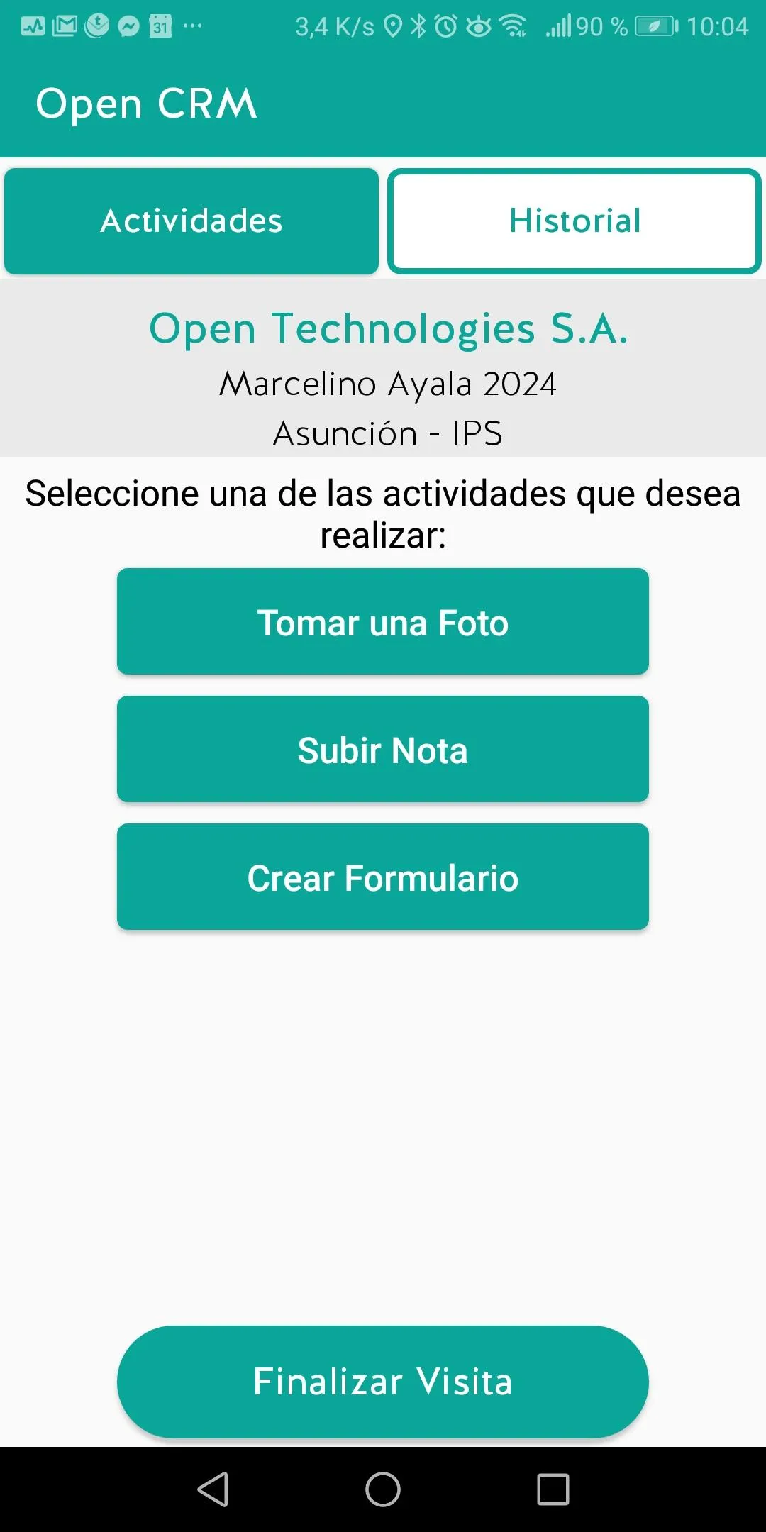 COMEPAR Visitas | Indus Appstore | Screenshot