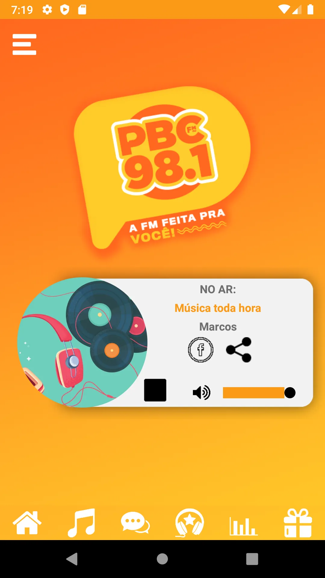 Rádio PBC FM | Indus Appstore | Screenshot