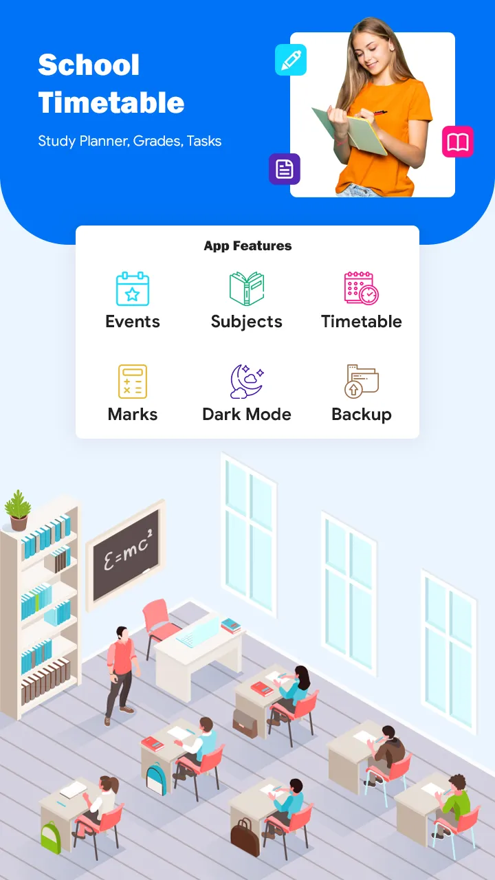 School Timetable - Study Plann | Indus Appstore | Screenshot