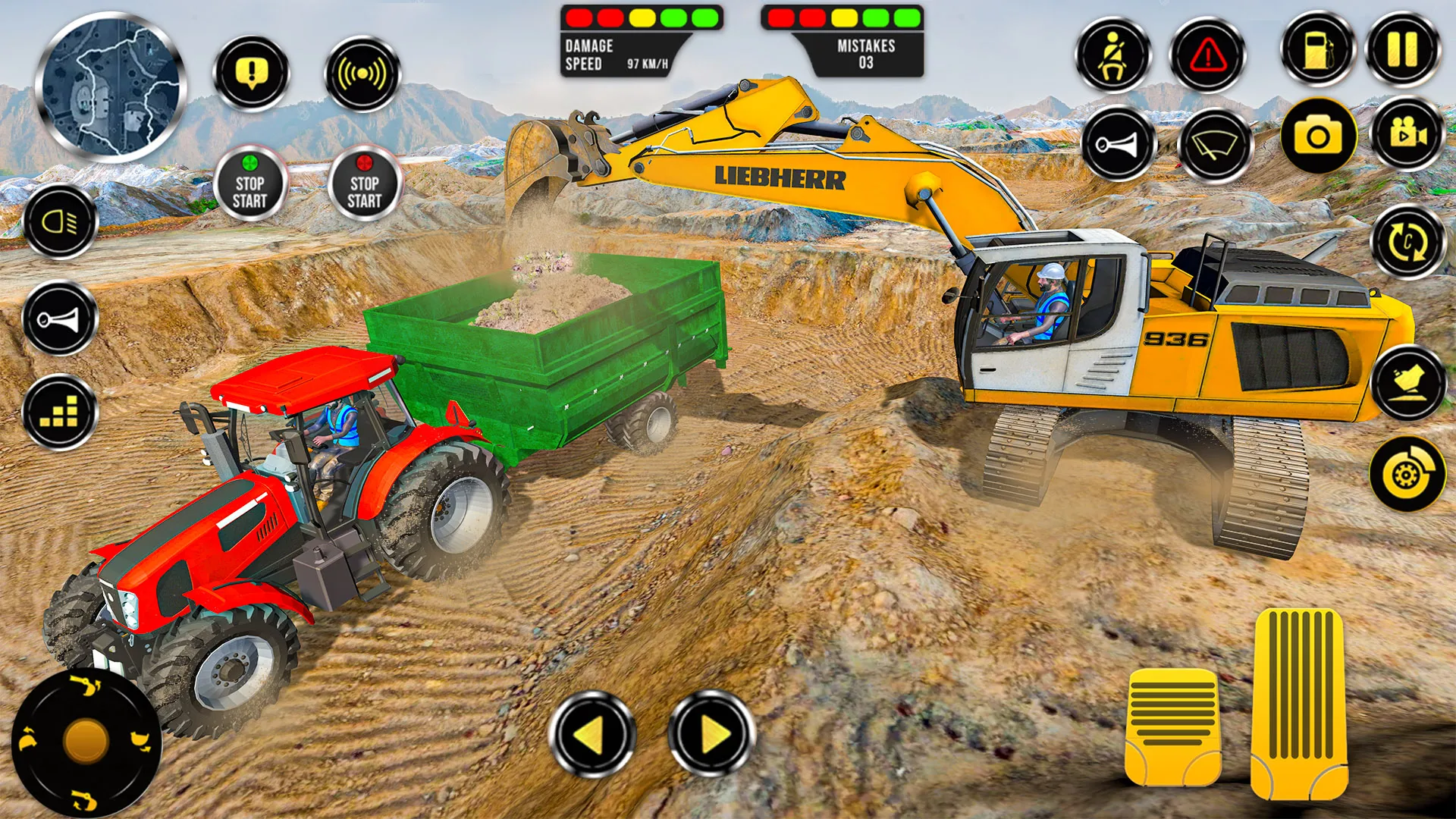 Construction Machine Real JCB | Indus Appstore | Screenshot