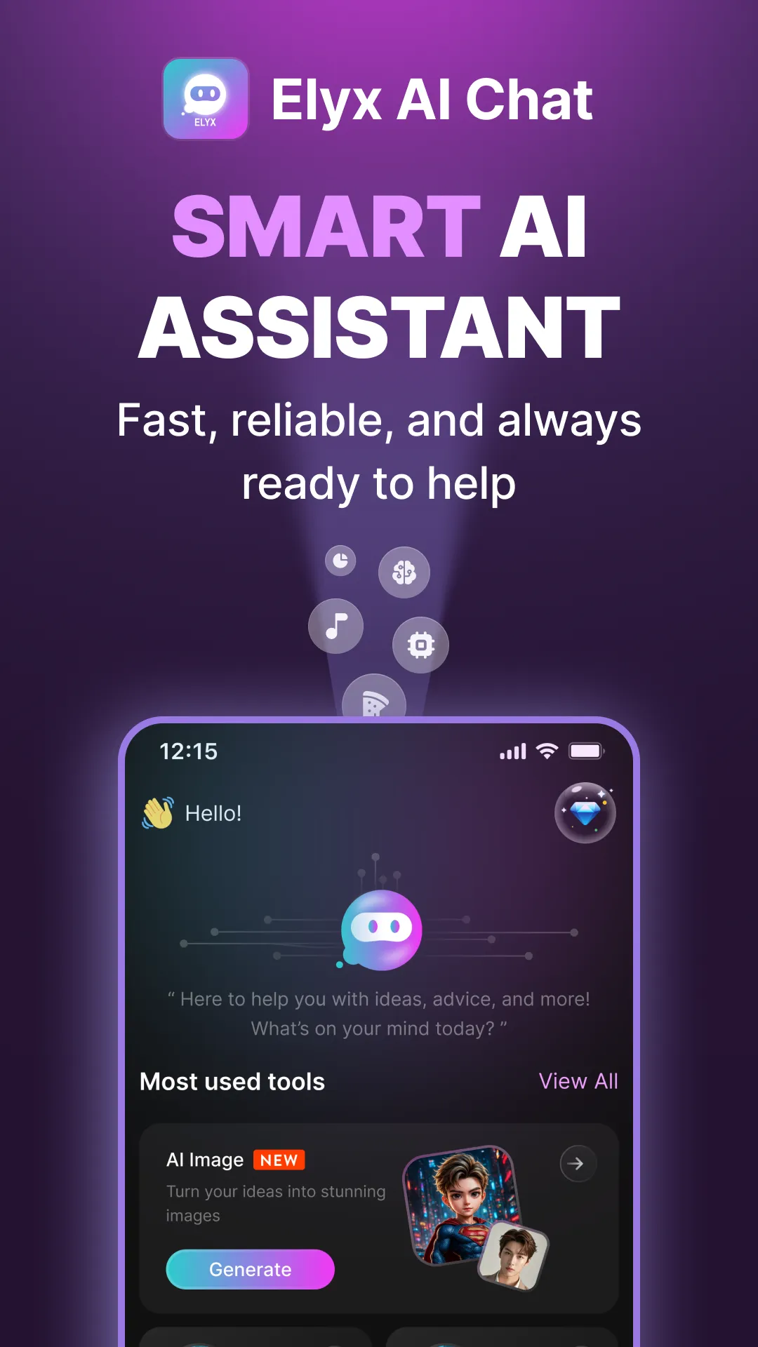 Elyx: AI chatbot & assistant | Indus Appstore | Screenshot