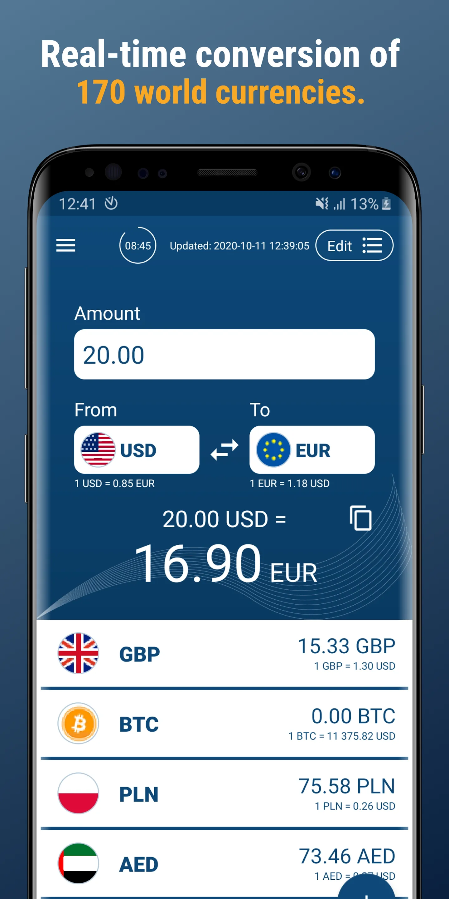 Offline Currency Converter | Indus Appstore | Screenshot