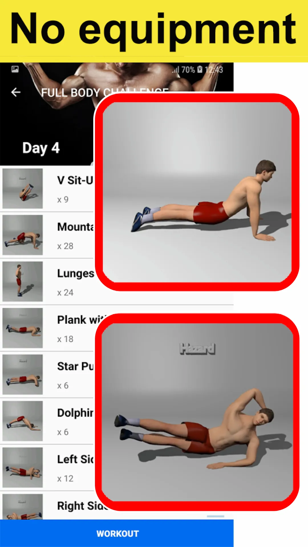 Home Workout - Fit in 28 Days | Indus Appstore | Screenshot