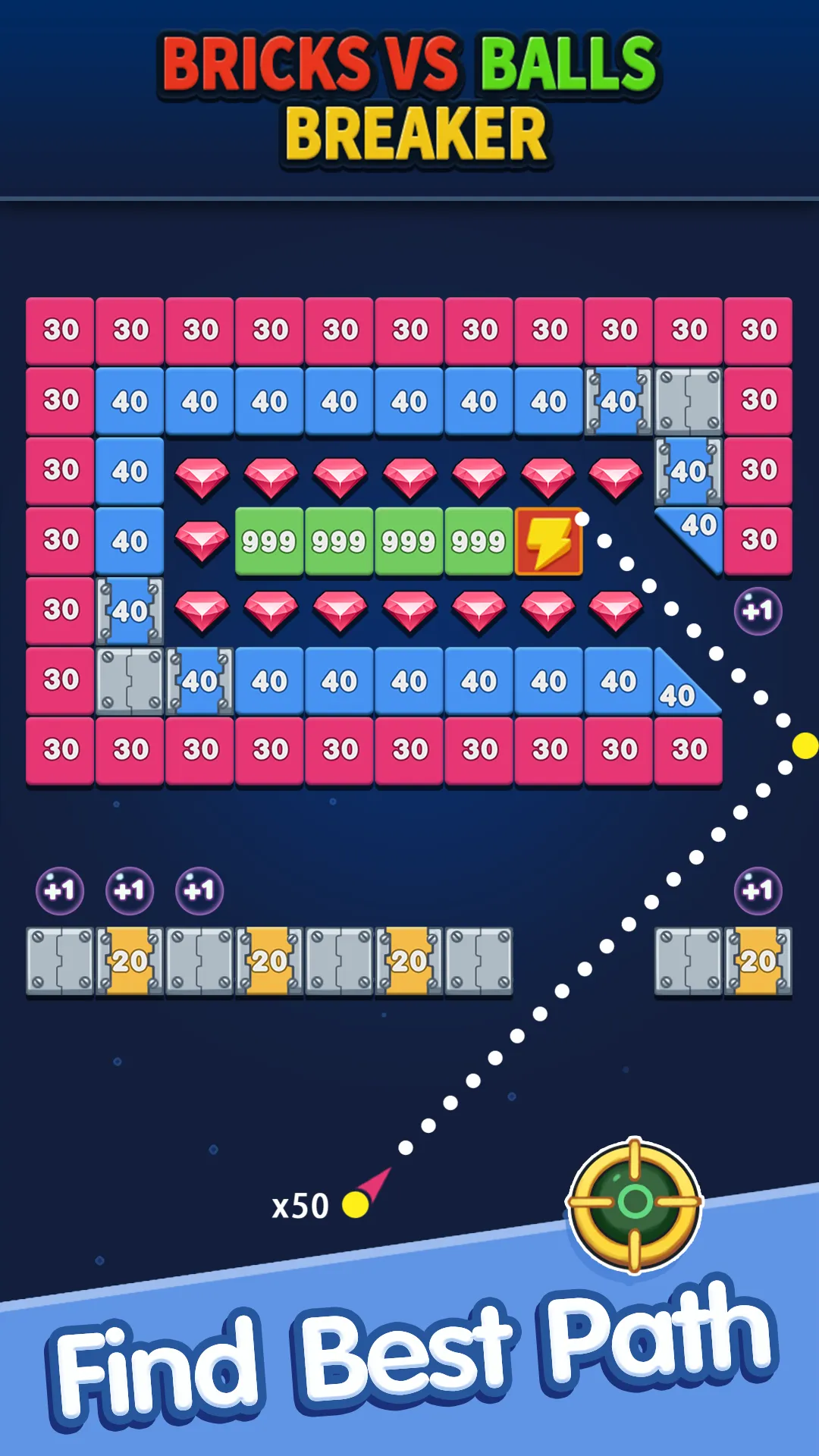 Bricks vs Balls Breaker | Indus Appstore | Screenshot