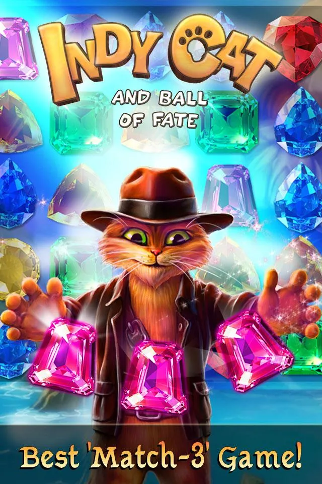 Indy Cat: Match 3 Adventure | Indus Appstore | Screenshot