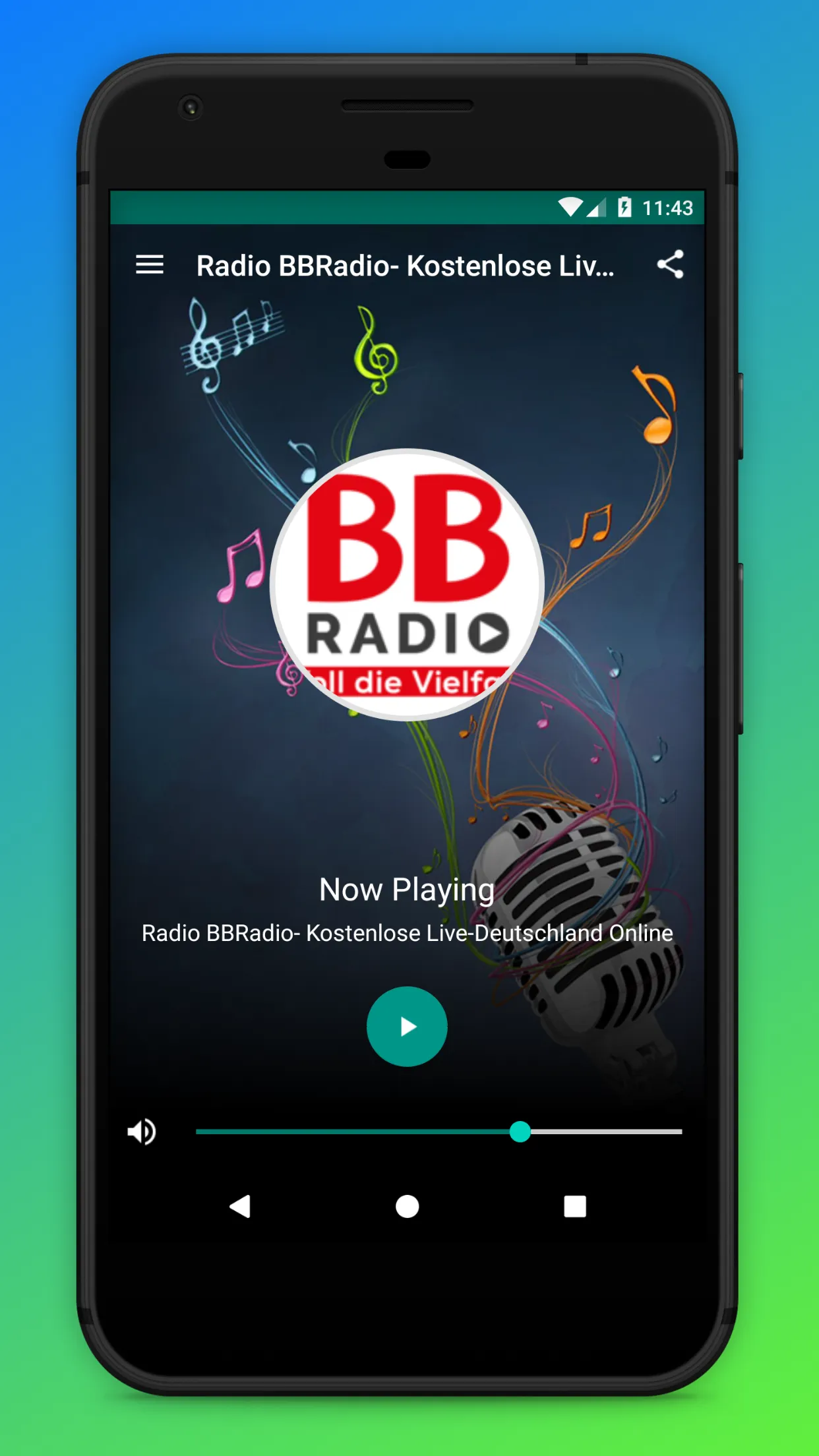 BB Radio App Deutschland FM | Indus Appstore | Screenshot