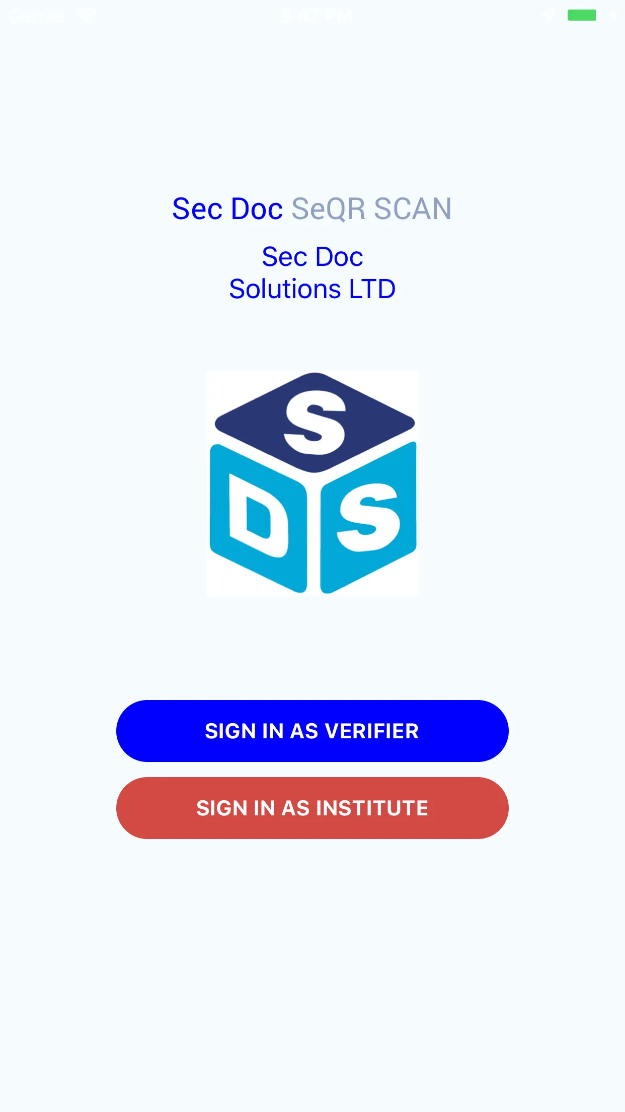 Sec Doc SeQR Scan | Indus Appstore | Screenshot