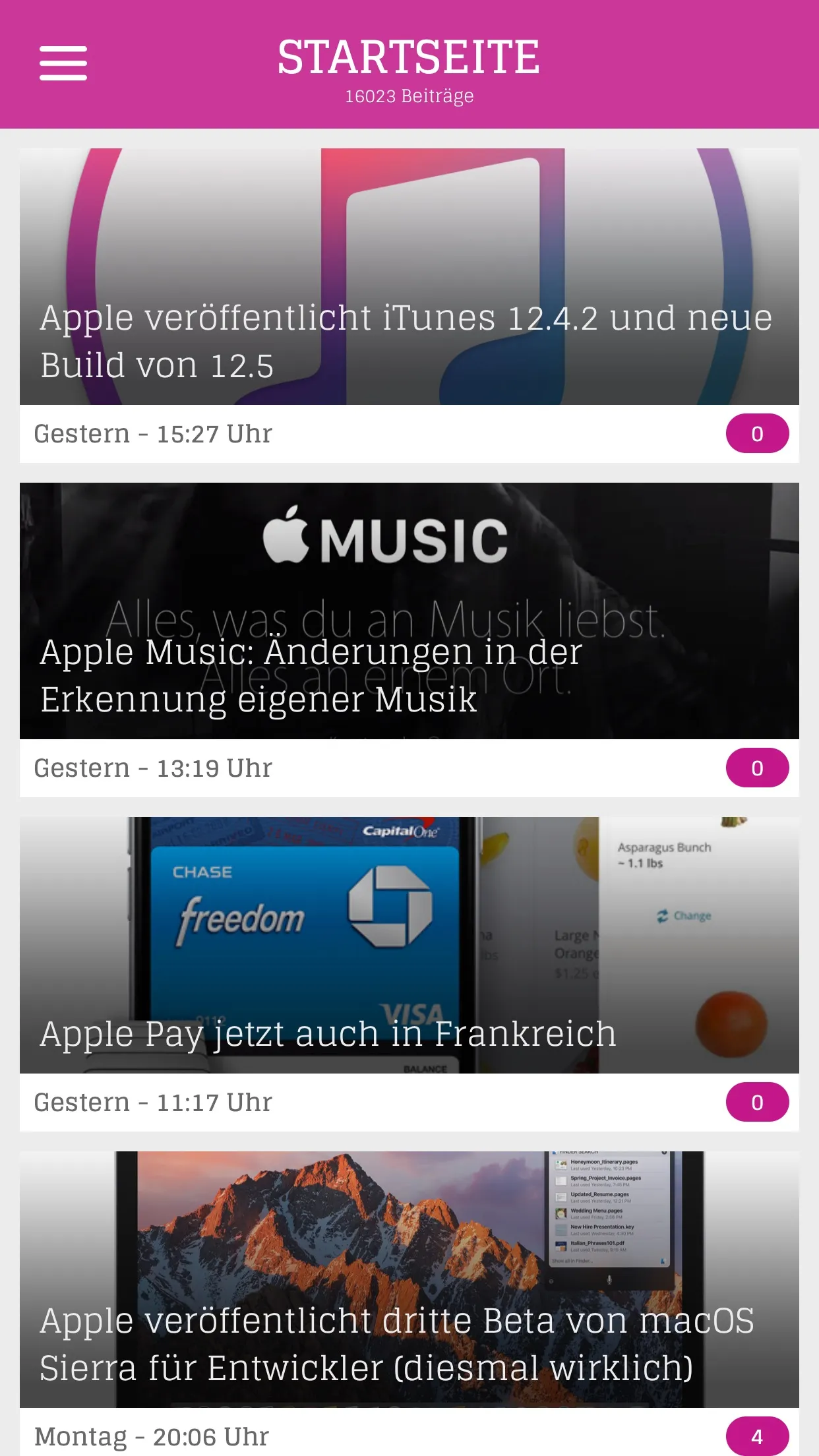 Apfelnews Magazin | Indus Appstore | Screenshot