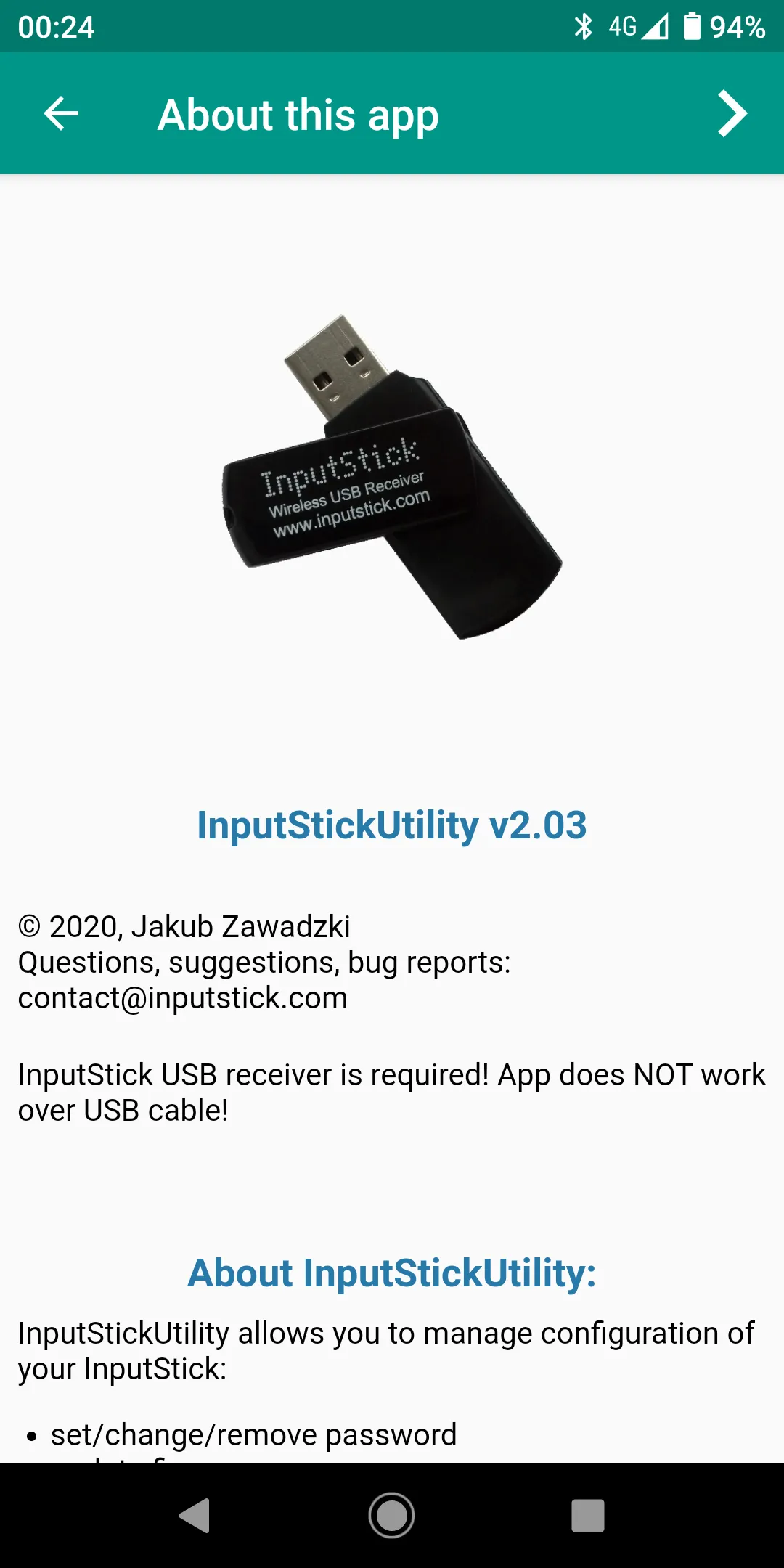 InputStickUtility | Indus Appstore | Screenshot