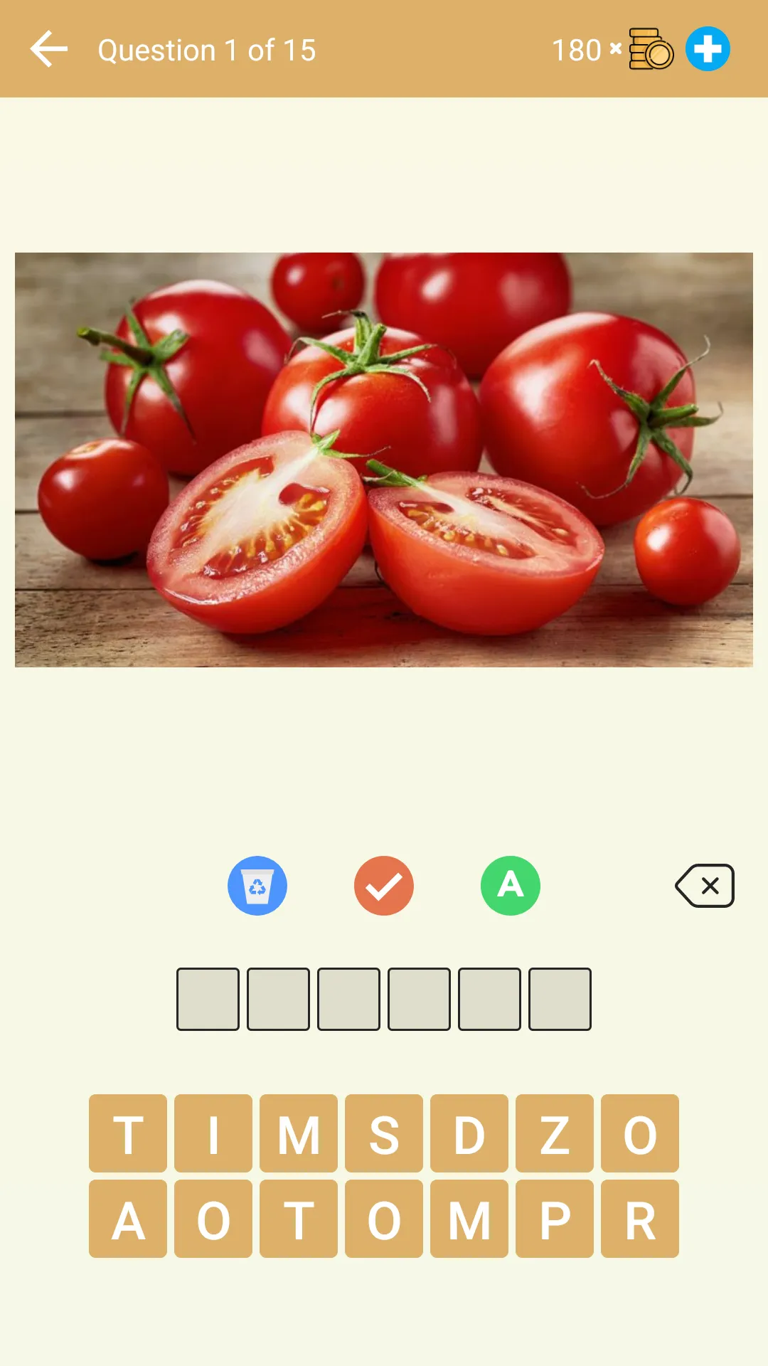 Fruits, Vegetables, Nuts: Quiz | Indus Appstore | Screenshot