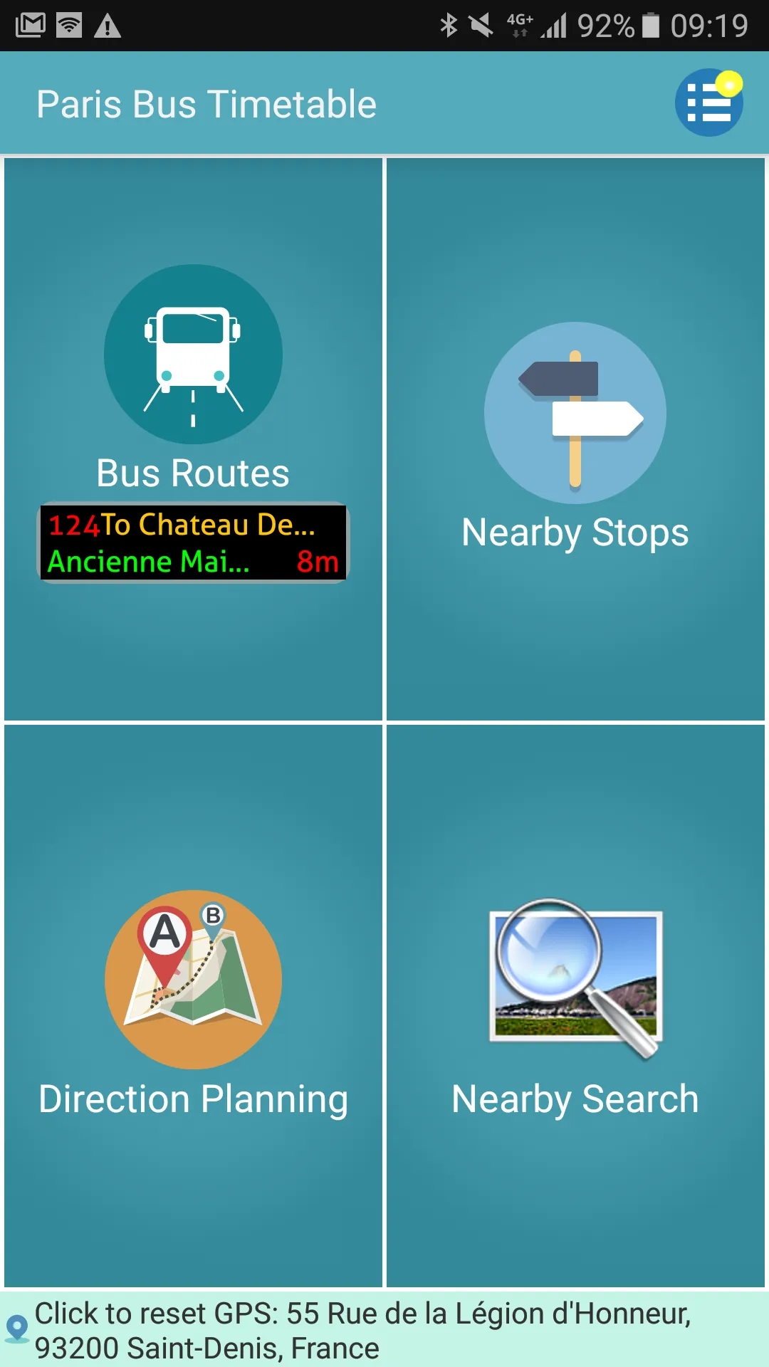 Paris Bus | Indus Appstore | Screenshot