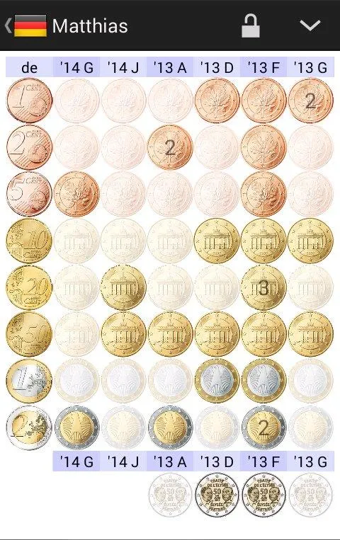 Eurocoins album | Indus Appstore | Screenshot