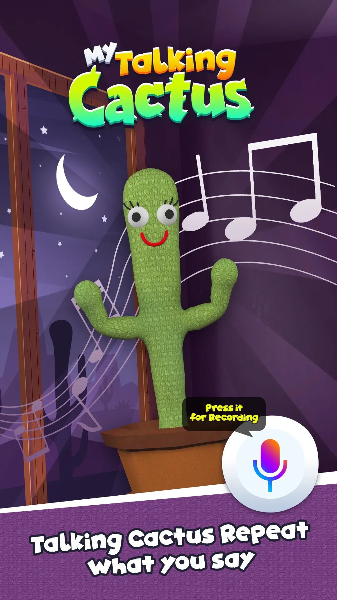 My Talking Cactus Toy | Indus Appstore | Screenshot