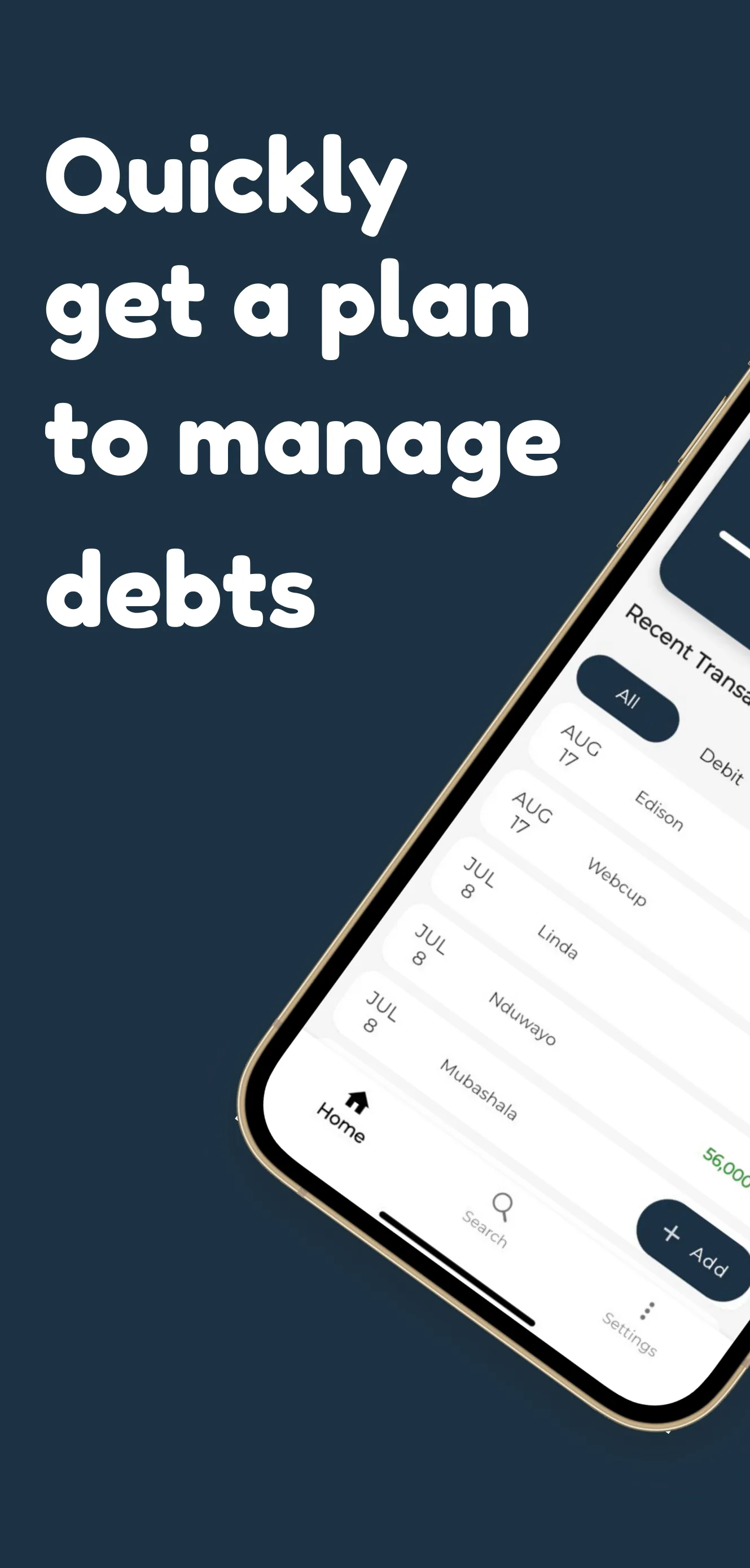 Nyibutsa - Debt Manager | Indus Appstore | Screenshot