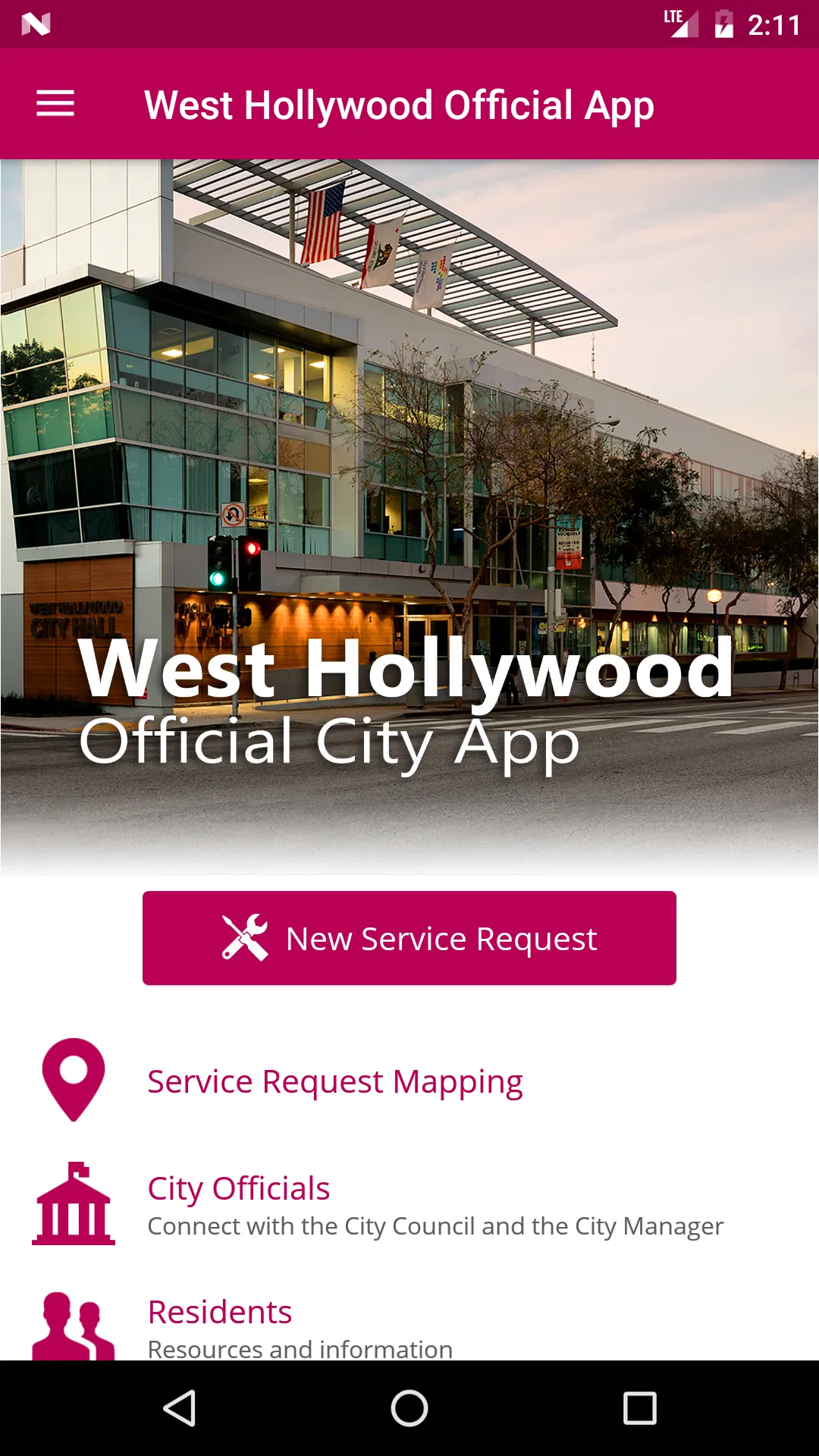 West Hollywood Official App | Indus Appstore | Screenshot