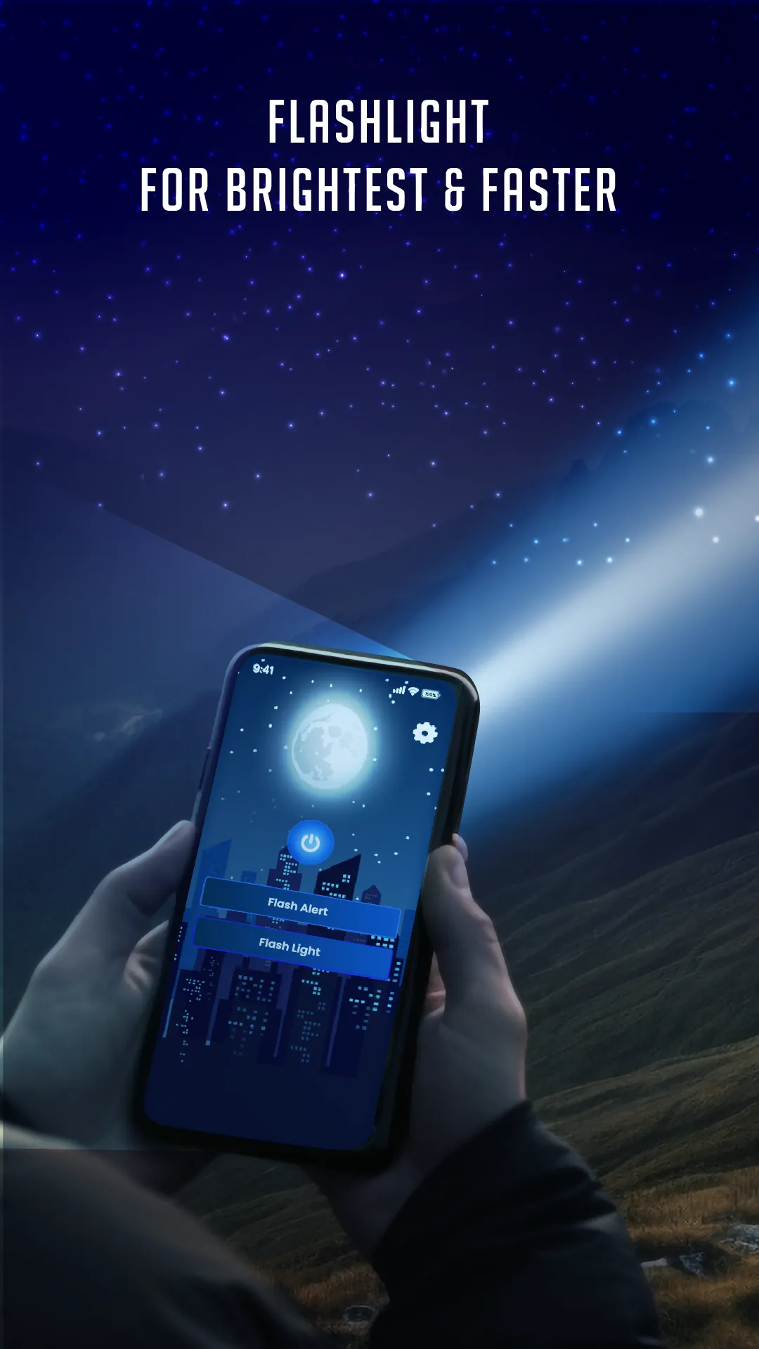 Flashlight on Call & Sms App | Indus Appstore | Screenshot