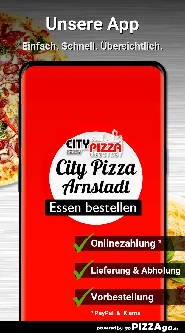 City Pizza Arnstadt | Indus Appstore | Screenshot