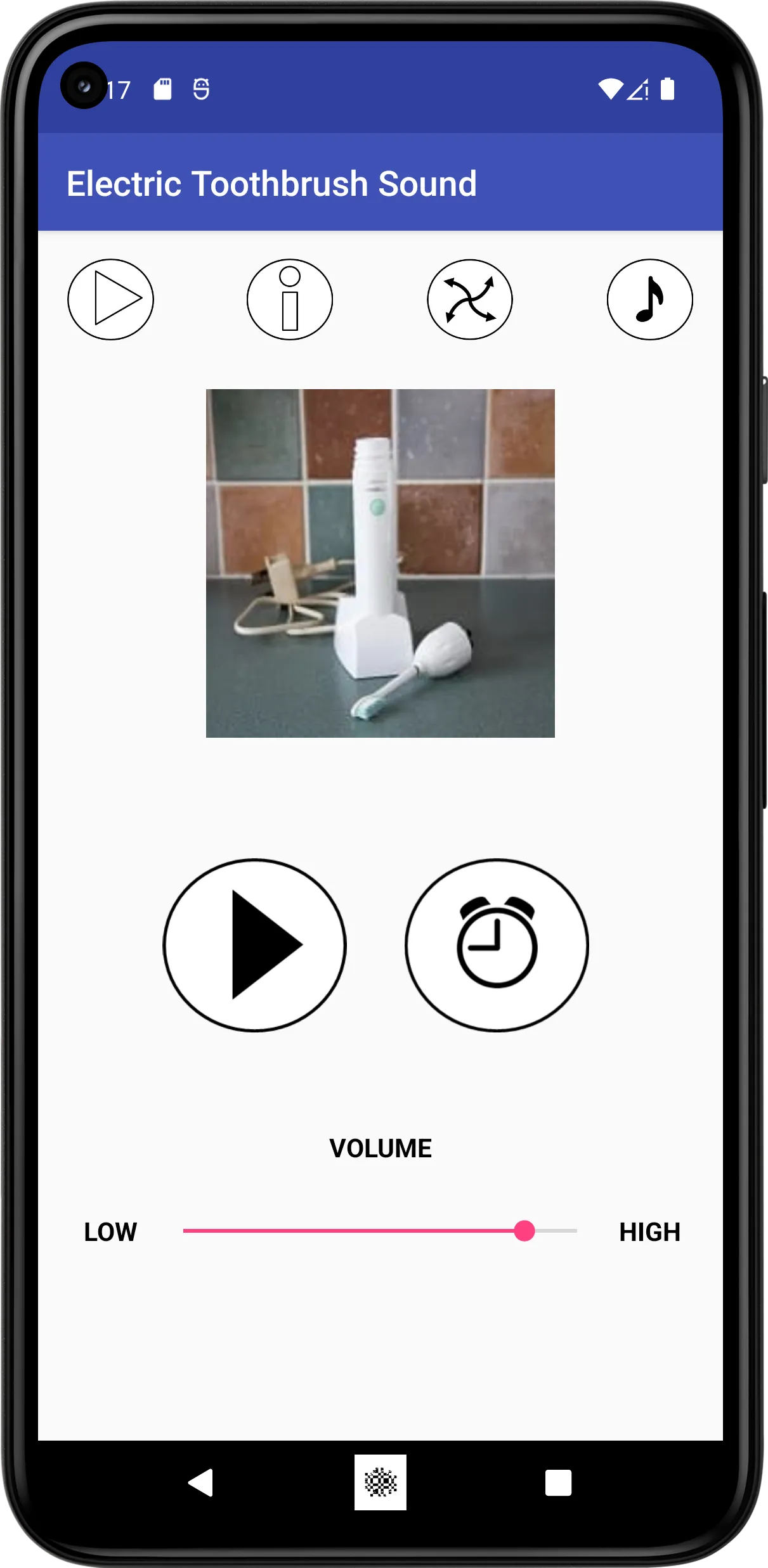 Electric Toothbrush Sound | Indus Appstore | Screenshot