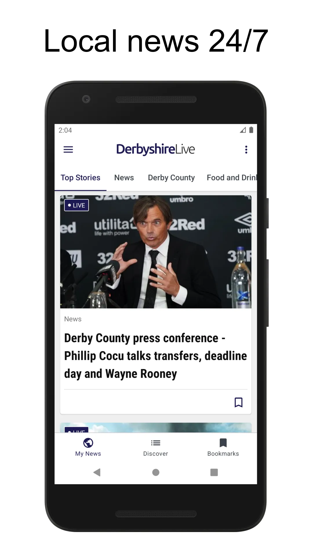 Derbyshire Live | Indus Appstore | Screenshot