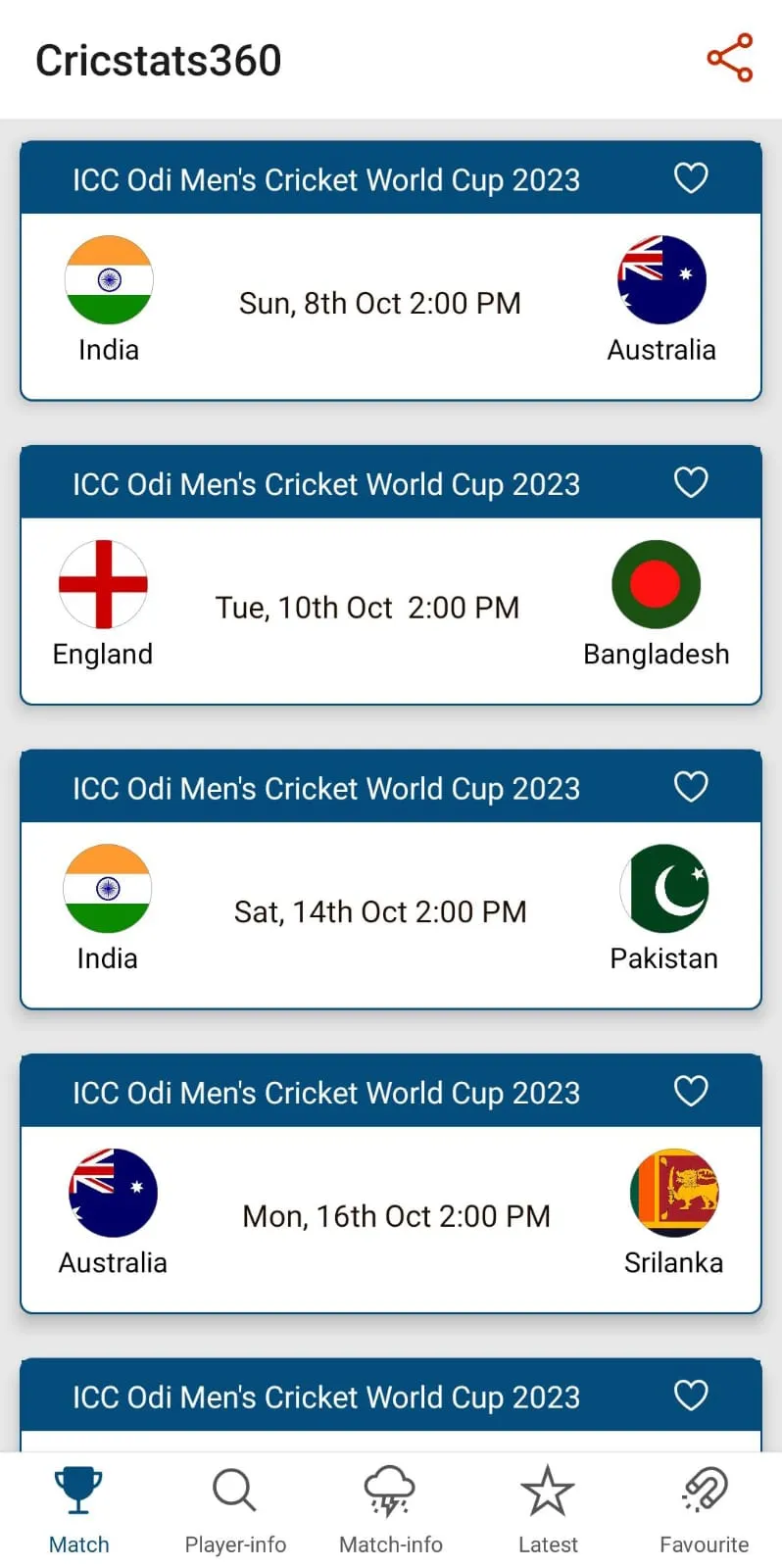 CricStats360 | Indus Appstore | Screenshot