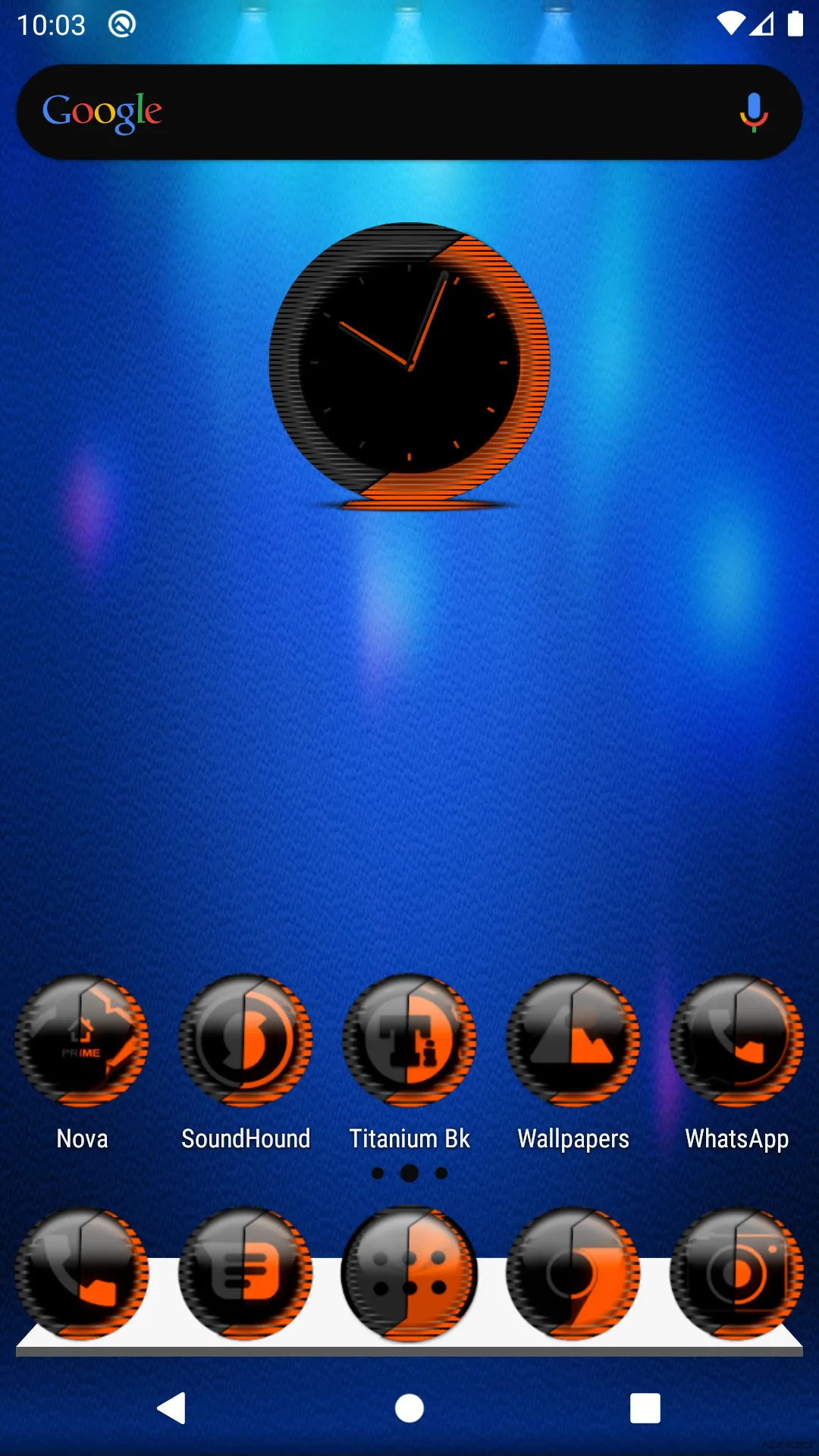 Orange Icon Pack Style 8 | Indus Appstore | Screenshot