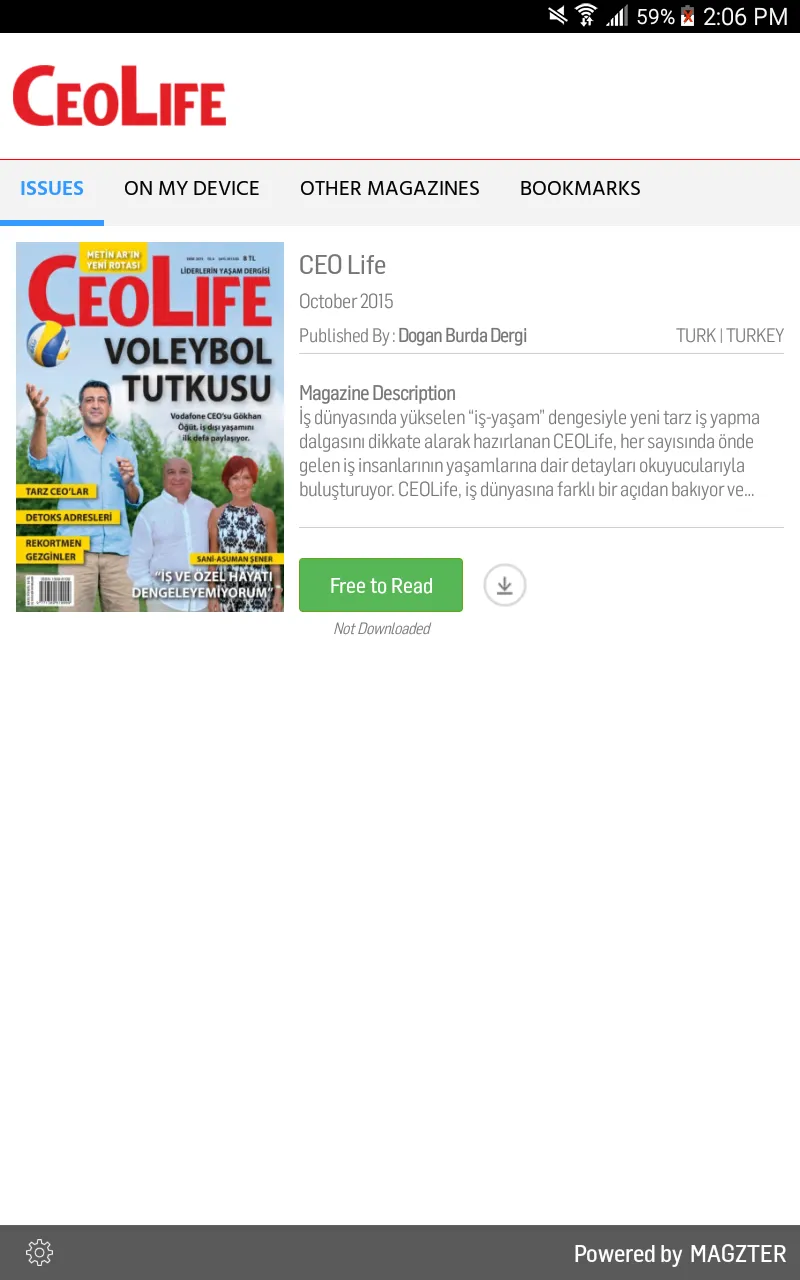 CEO Life Dergisi | Indus Appstore | Screenshot