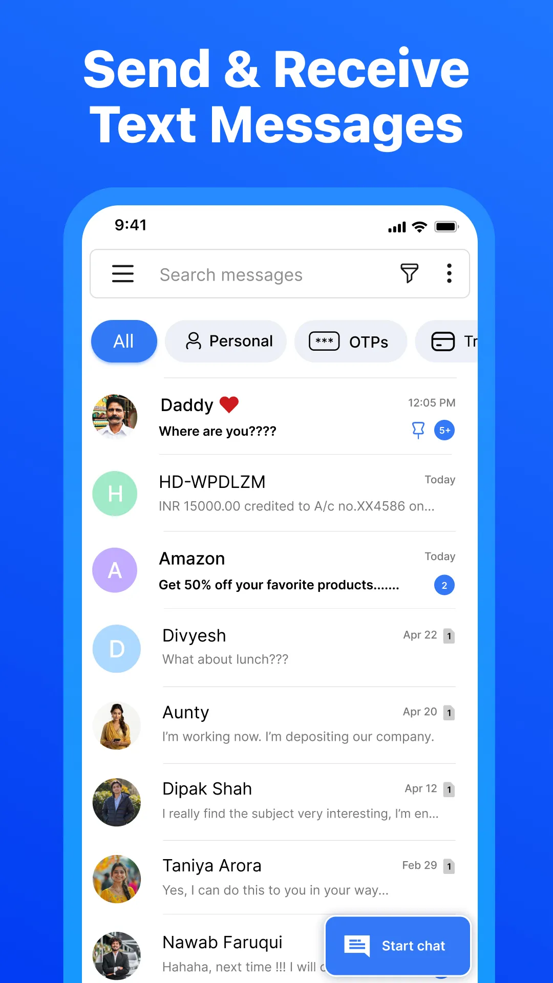 SMS Messages: Messaging App - Apps on Indus Appstore