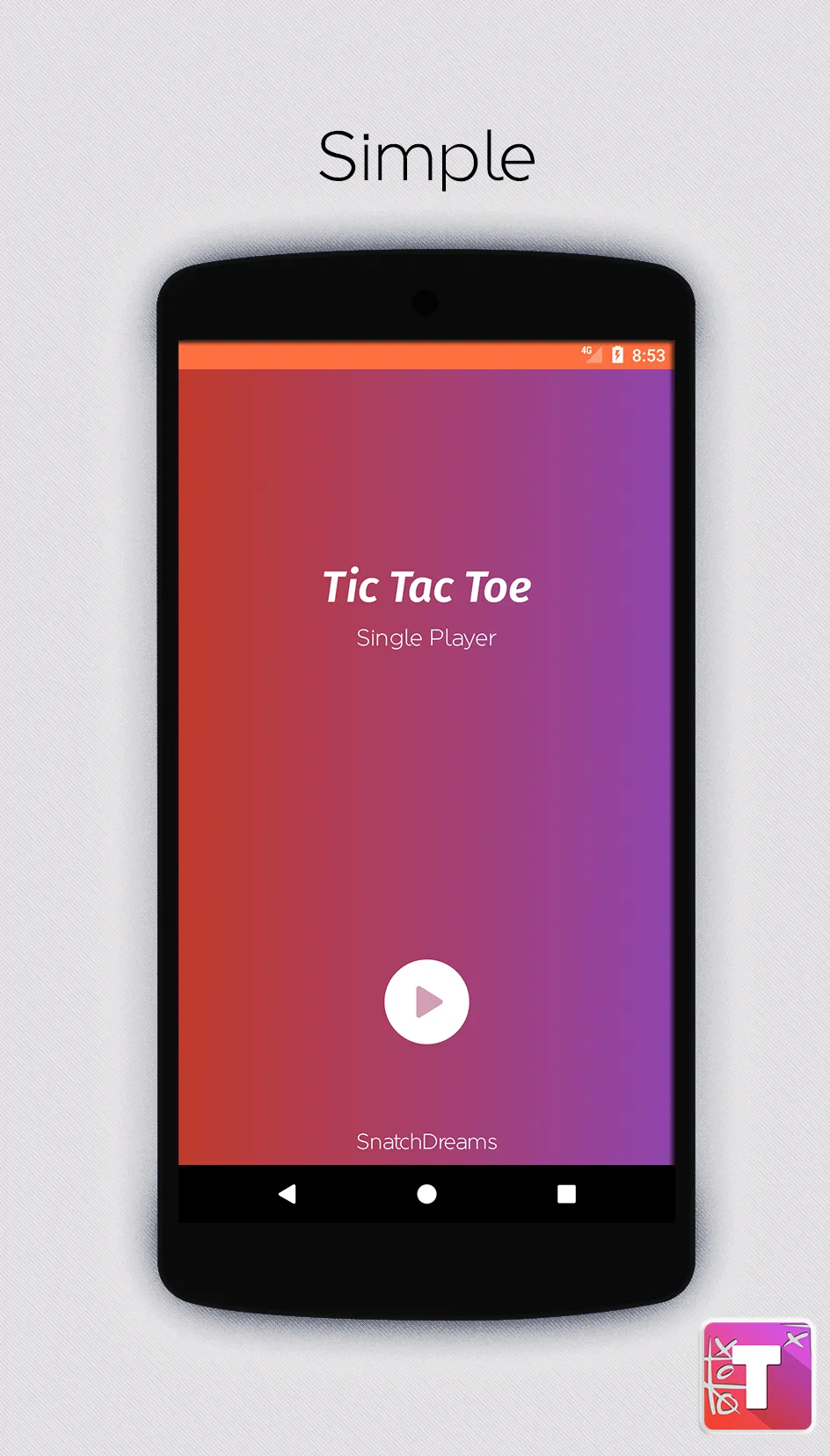 Tic Tac Toe | Indus Appstore | Screenshot