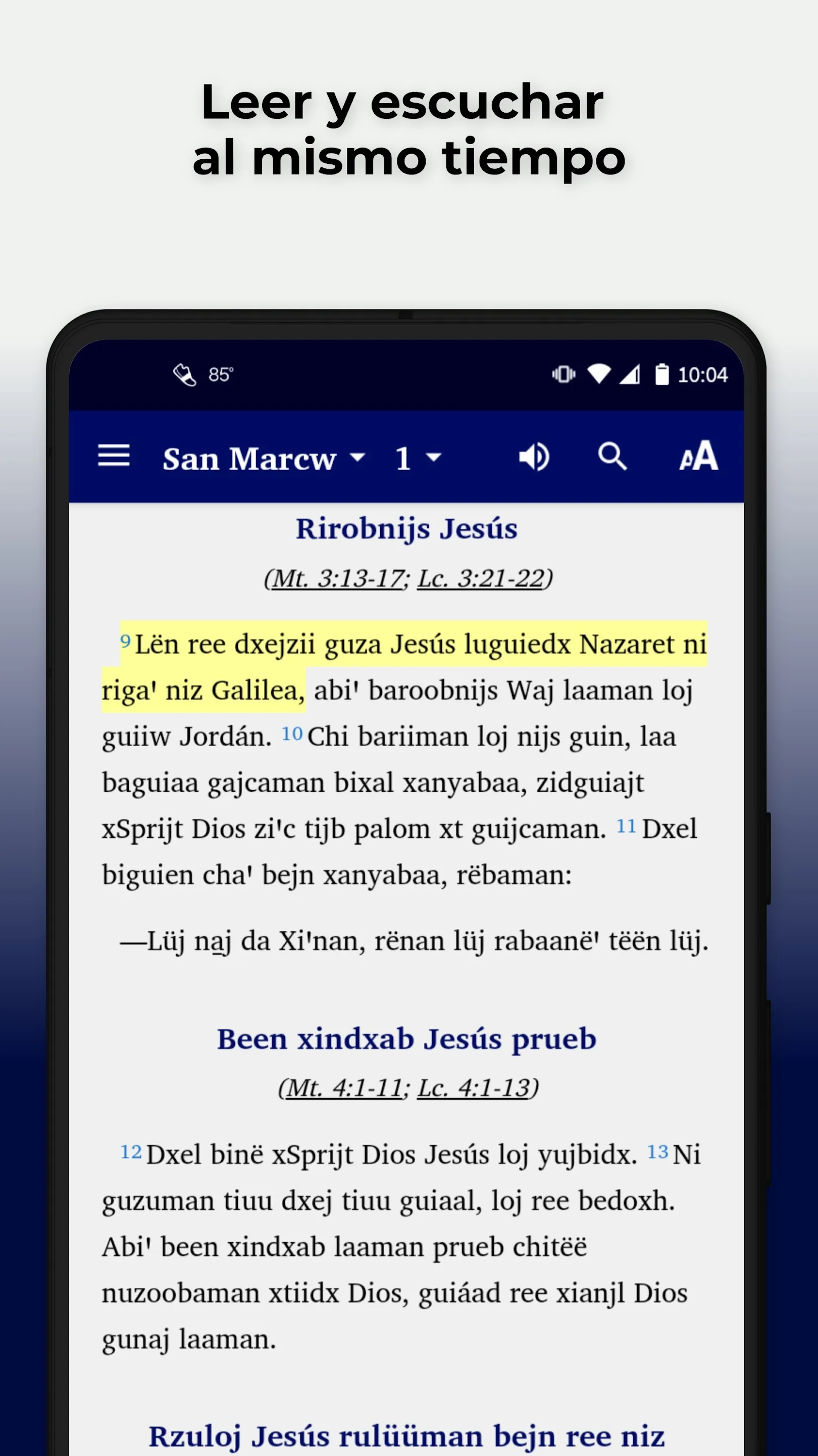 Zapotec Albarradas Bible | Indus Appstore | Screenshot