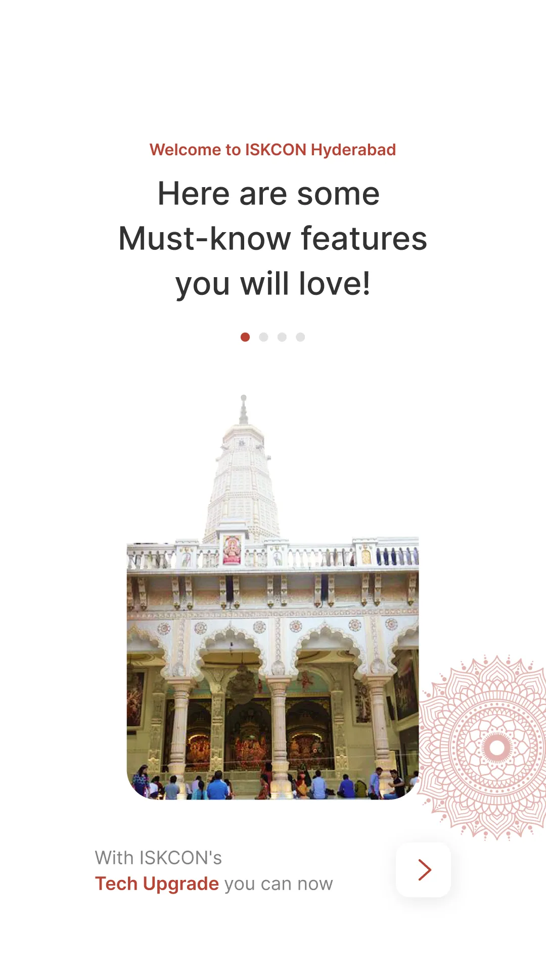 ISKCON Abids | Indus Appstore | Screenshot