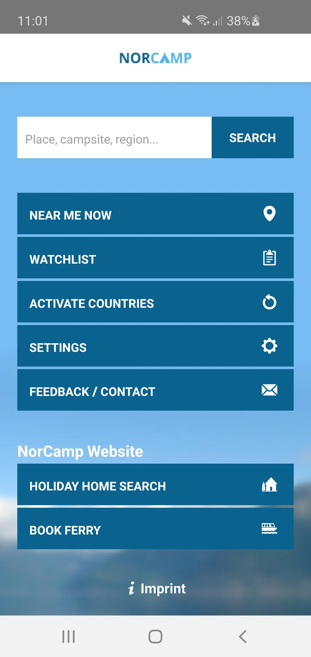 NorCamp - Scandinavia Camping | Indus Appstore | Screenshot