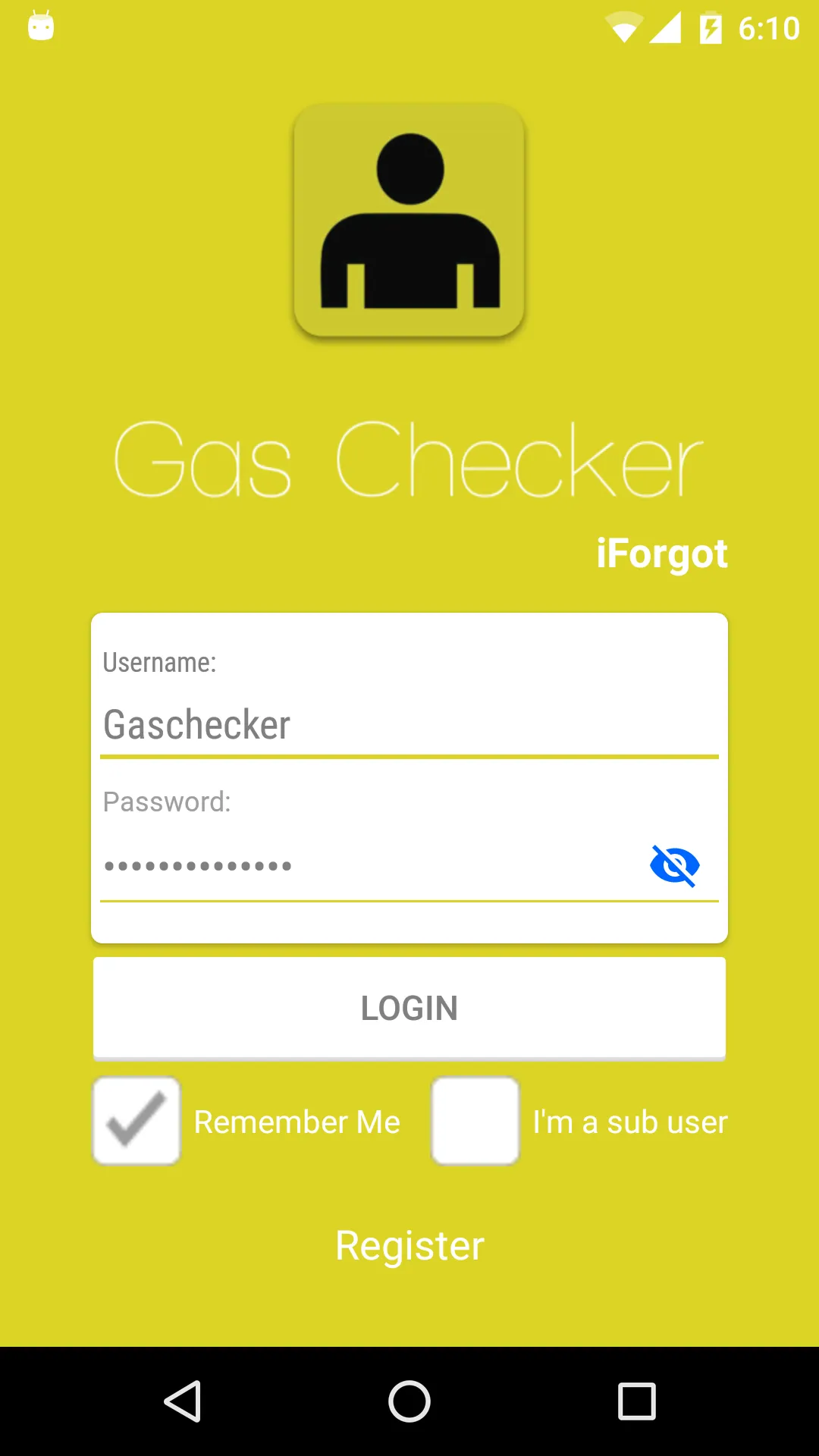 Gas Checker | Indus Appstore | Screenshot