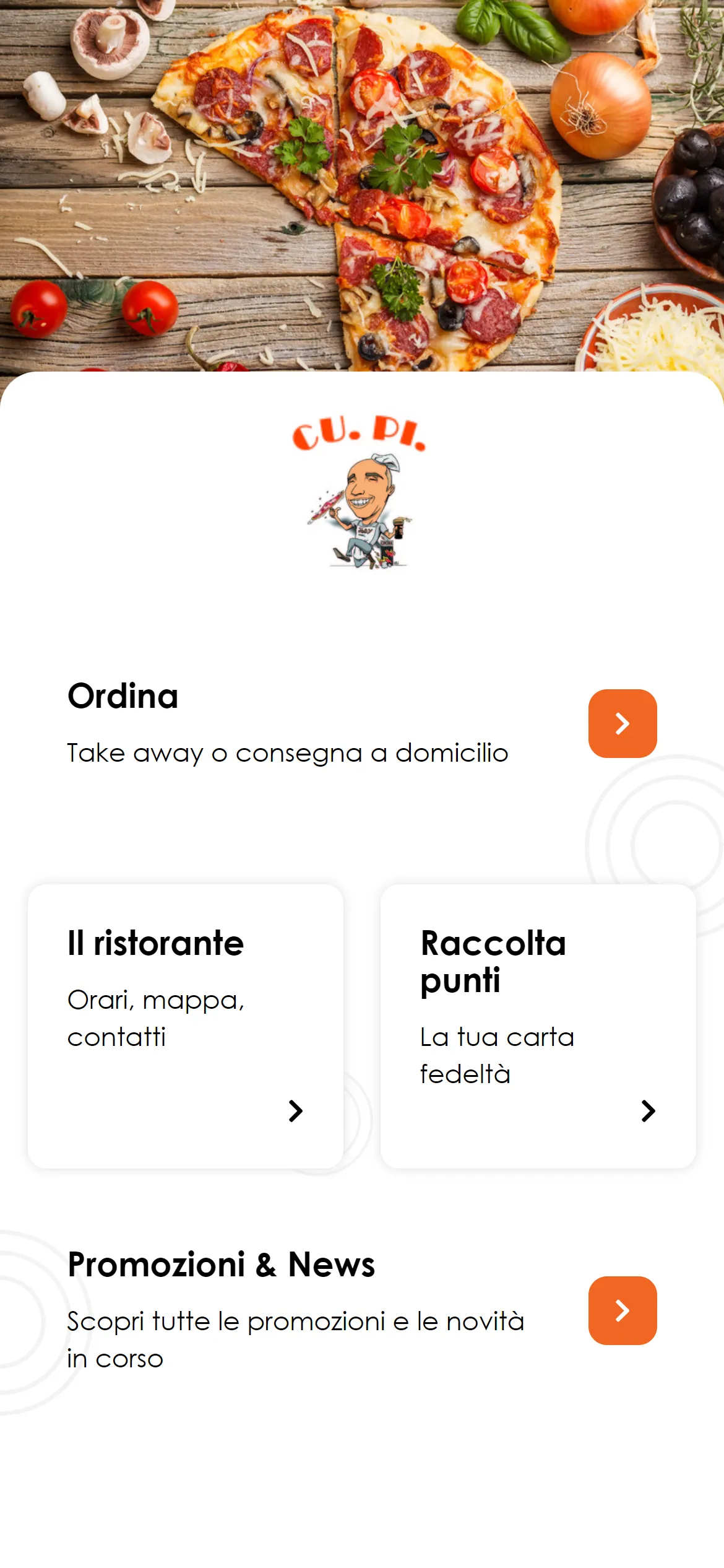 Pizzeria CU.PI | Indus Appstore | Screenshot