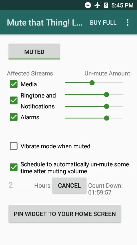 Mute that Thing! Lite | Indus Appstore | Screenshot