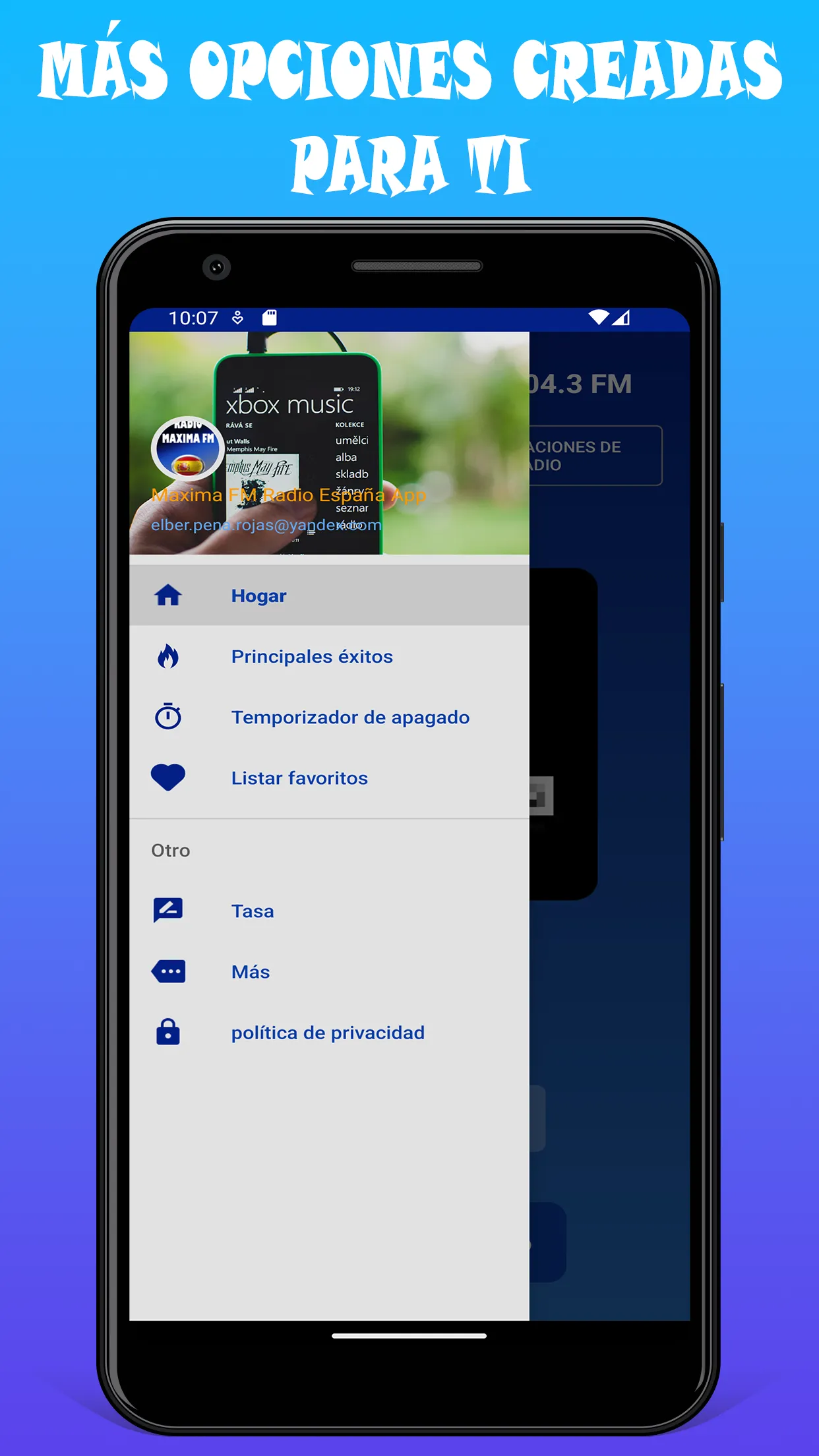 Maxima FM Radio España App | Indus Appstore | Screenshot