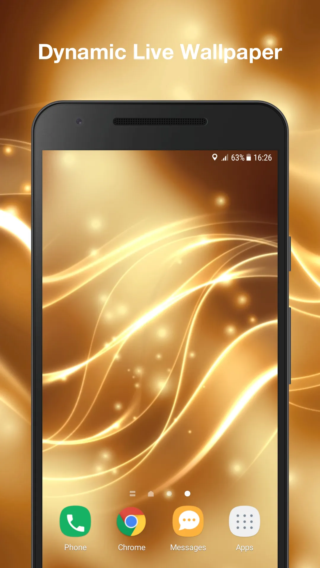 Gold Live Wallpaper | Indus Appstore | Screenshot