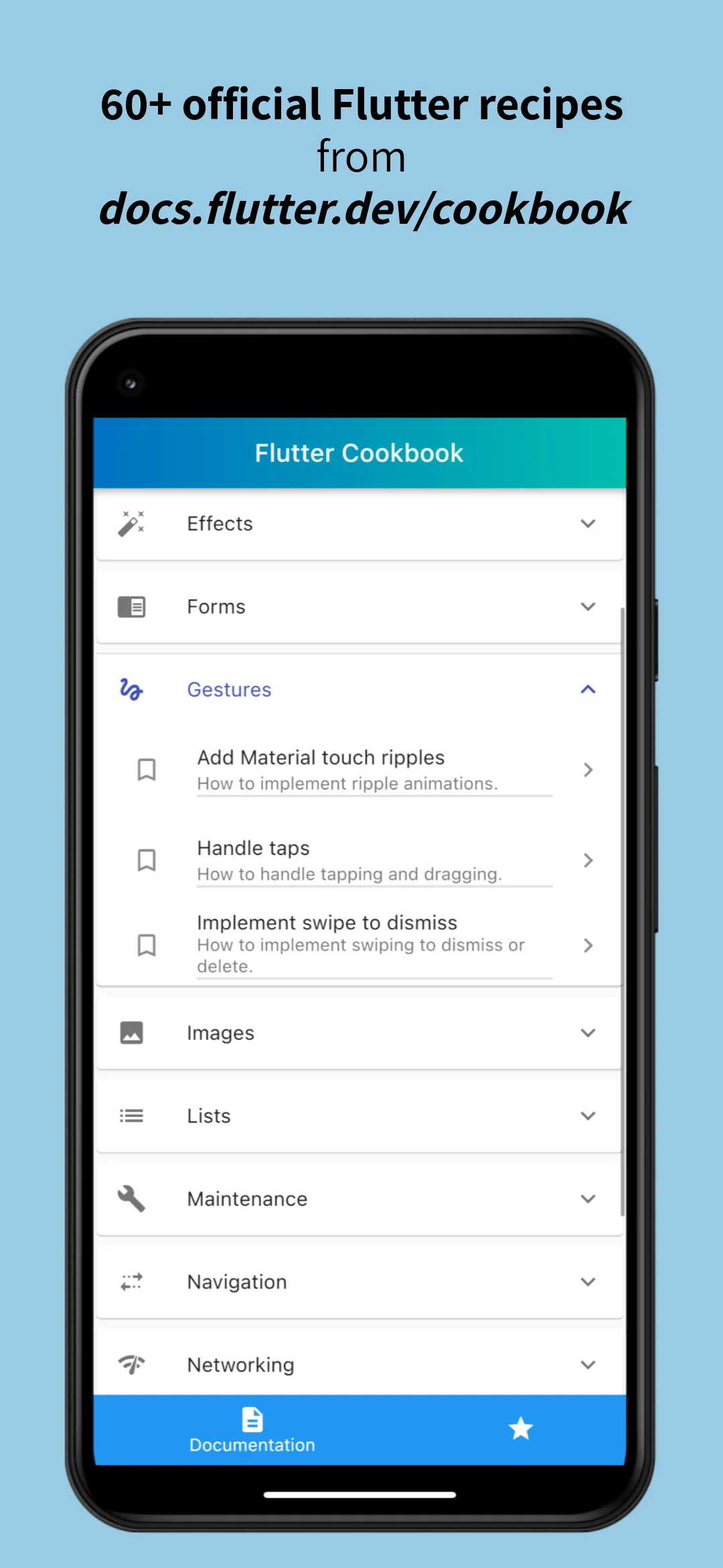 Flutter Offline Cookbook | Indus Appstore | Screenshot